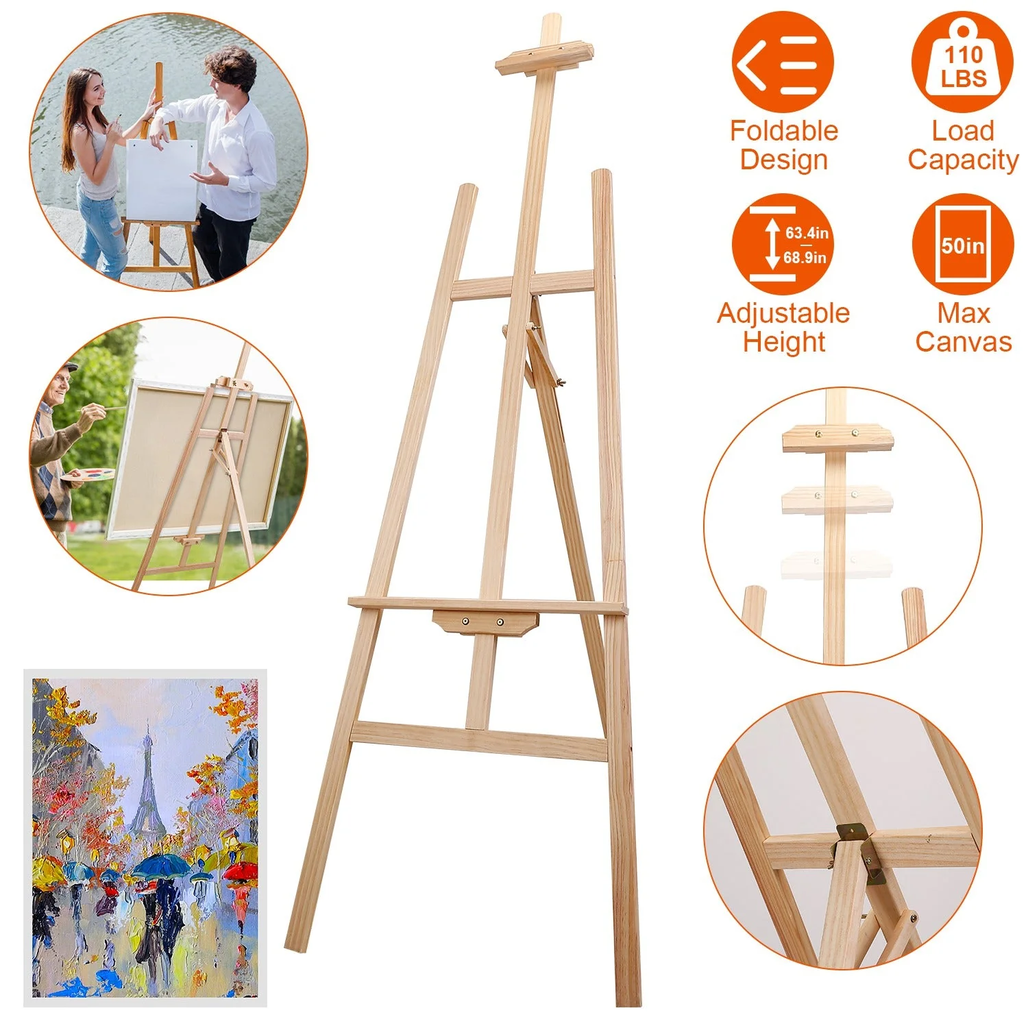 GBruno Painting Easel Stand - Image 4