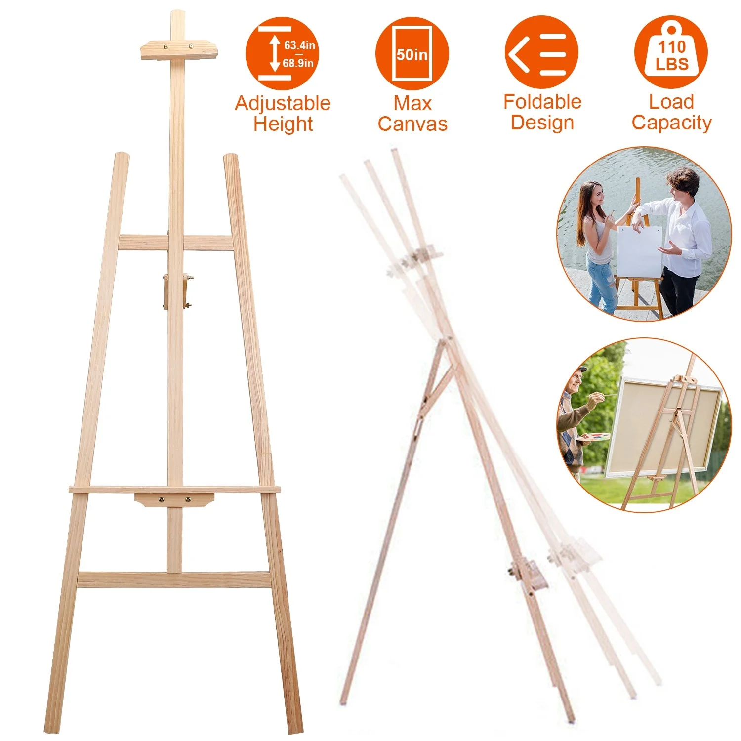 GBruno Painting Easel Stand - Image 6