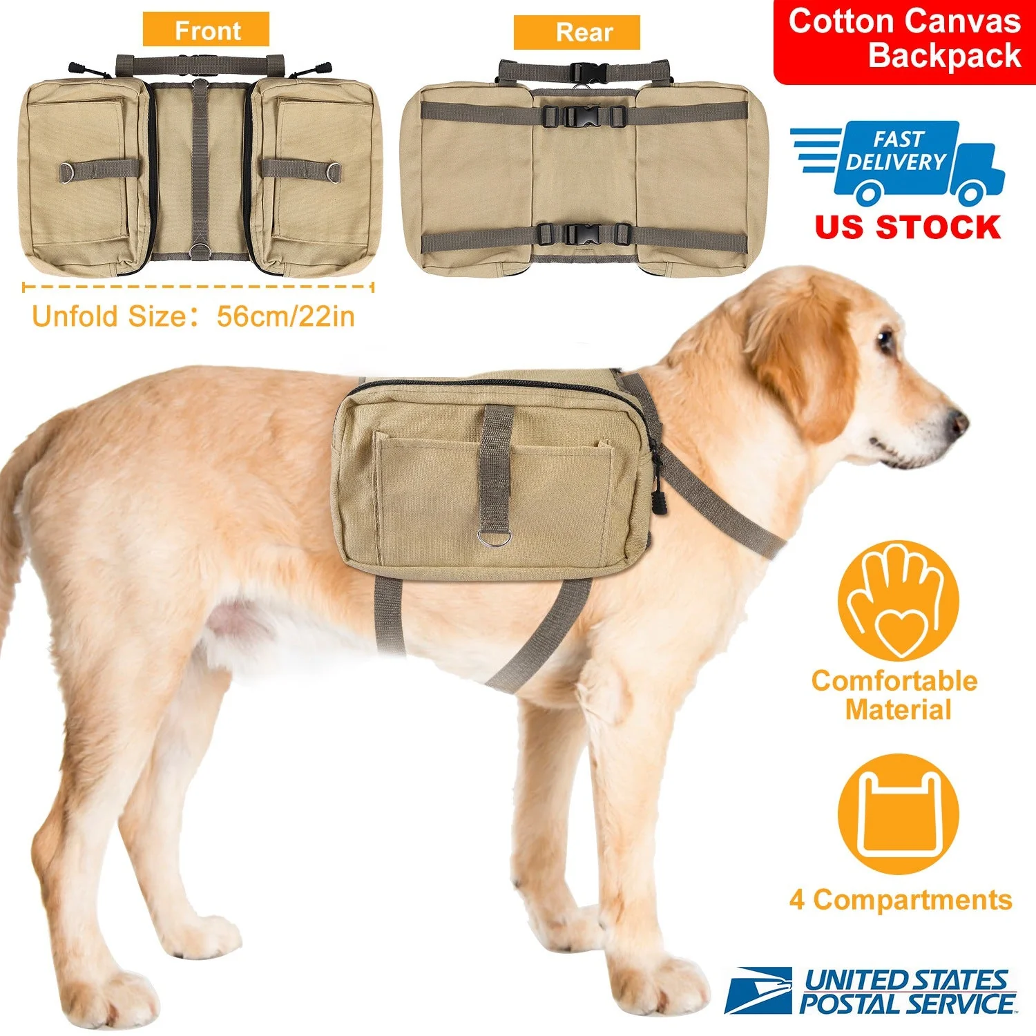 GBruno Pet Dog Backpack - Image 6