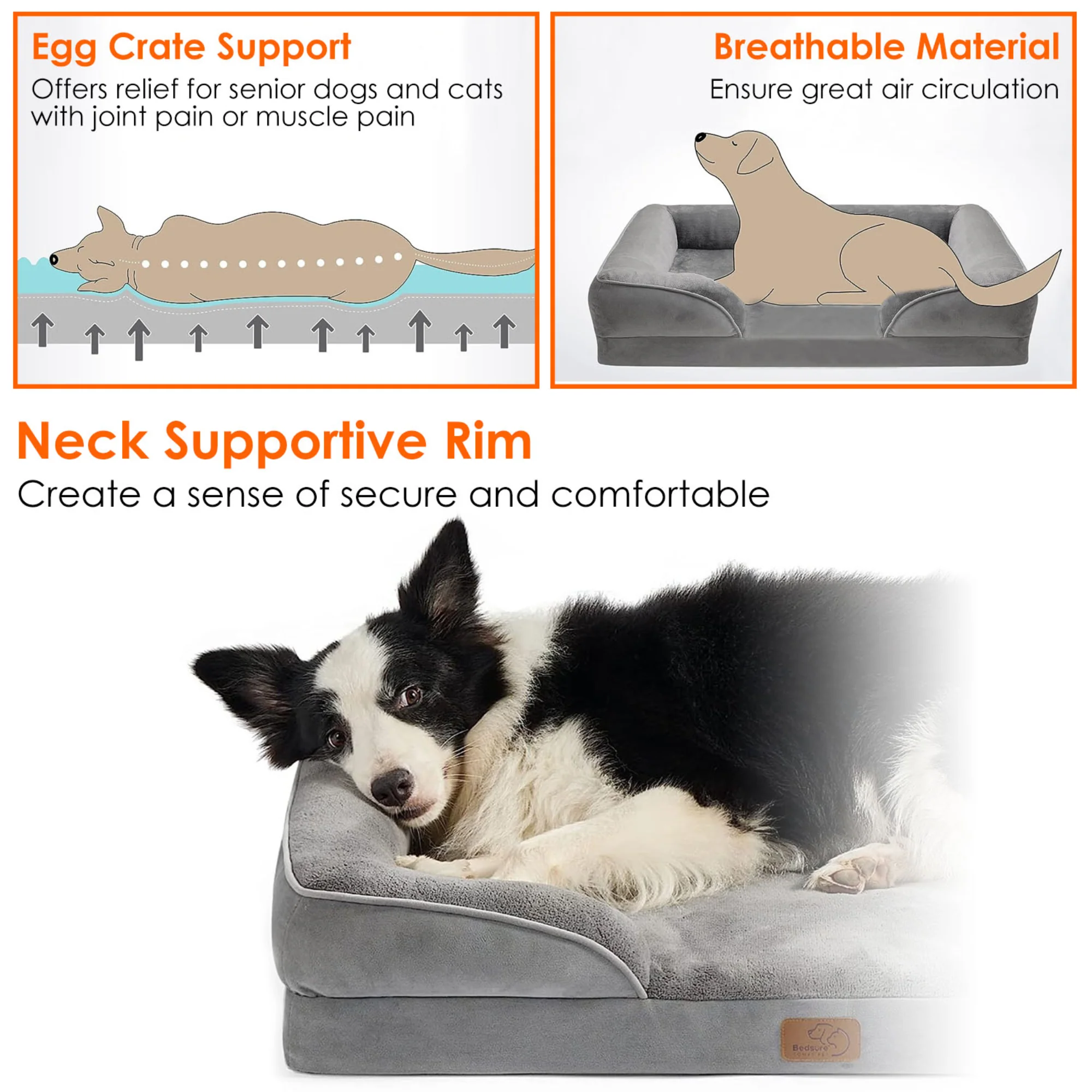 GBruno Pet Dog Bed - Image 3