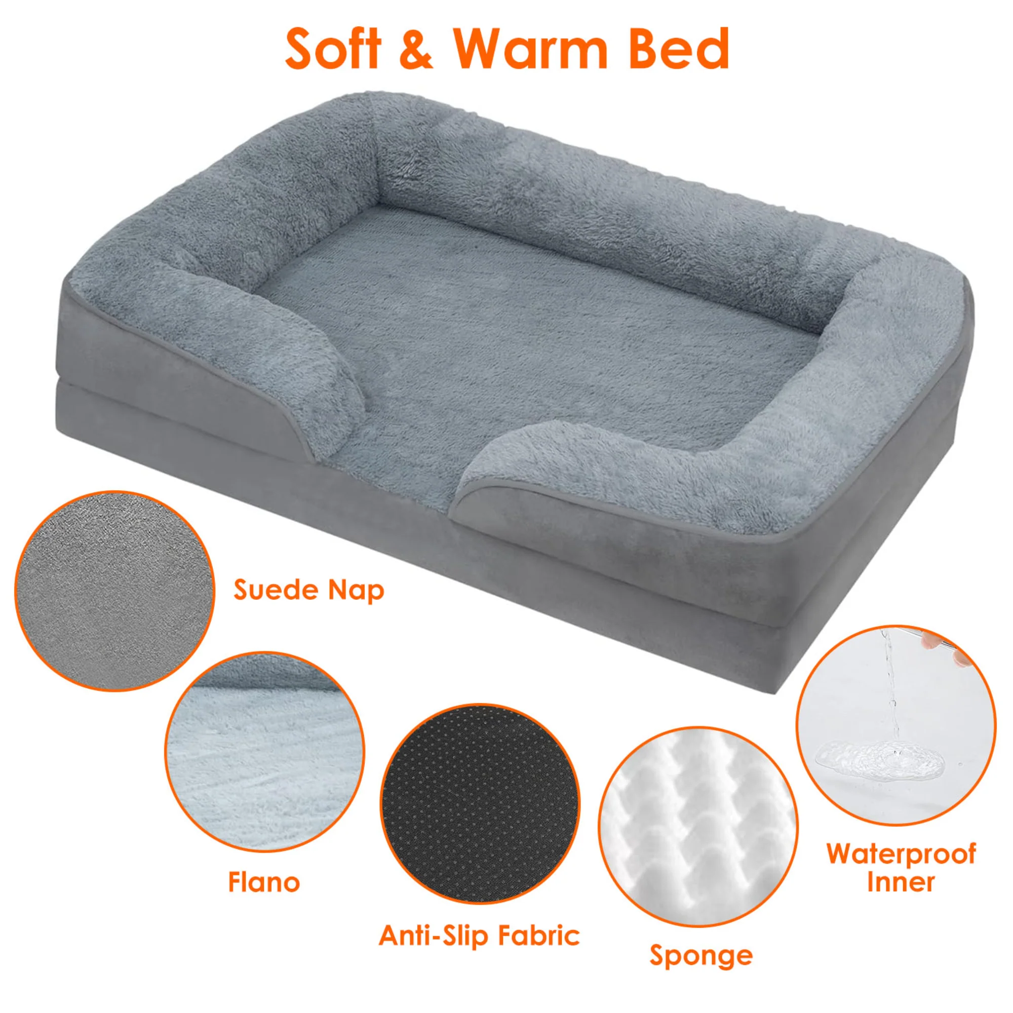 GBruno Pet Dog Bed - Image 4