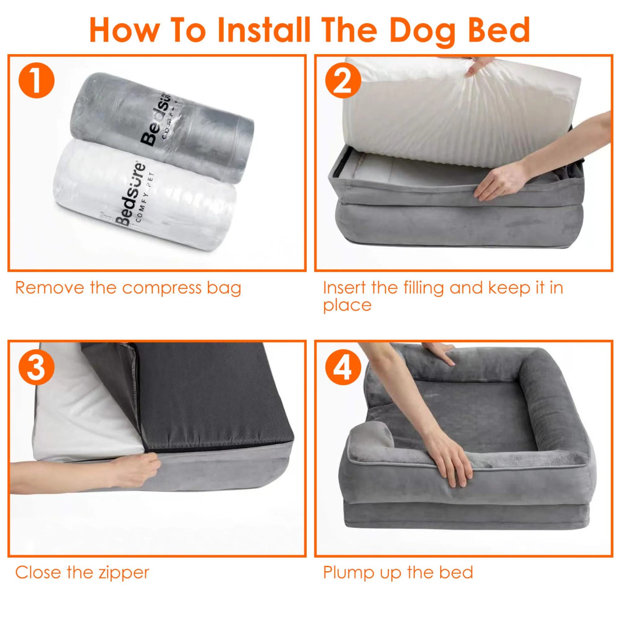 GBruno Pet Dog Bed - Image 5