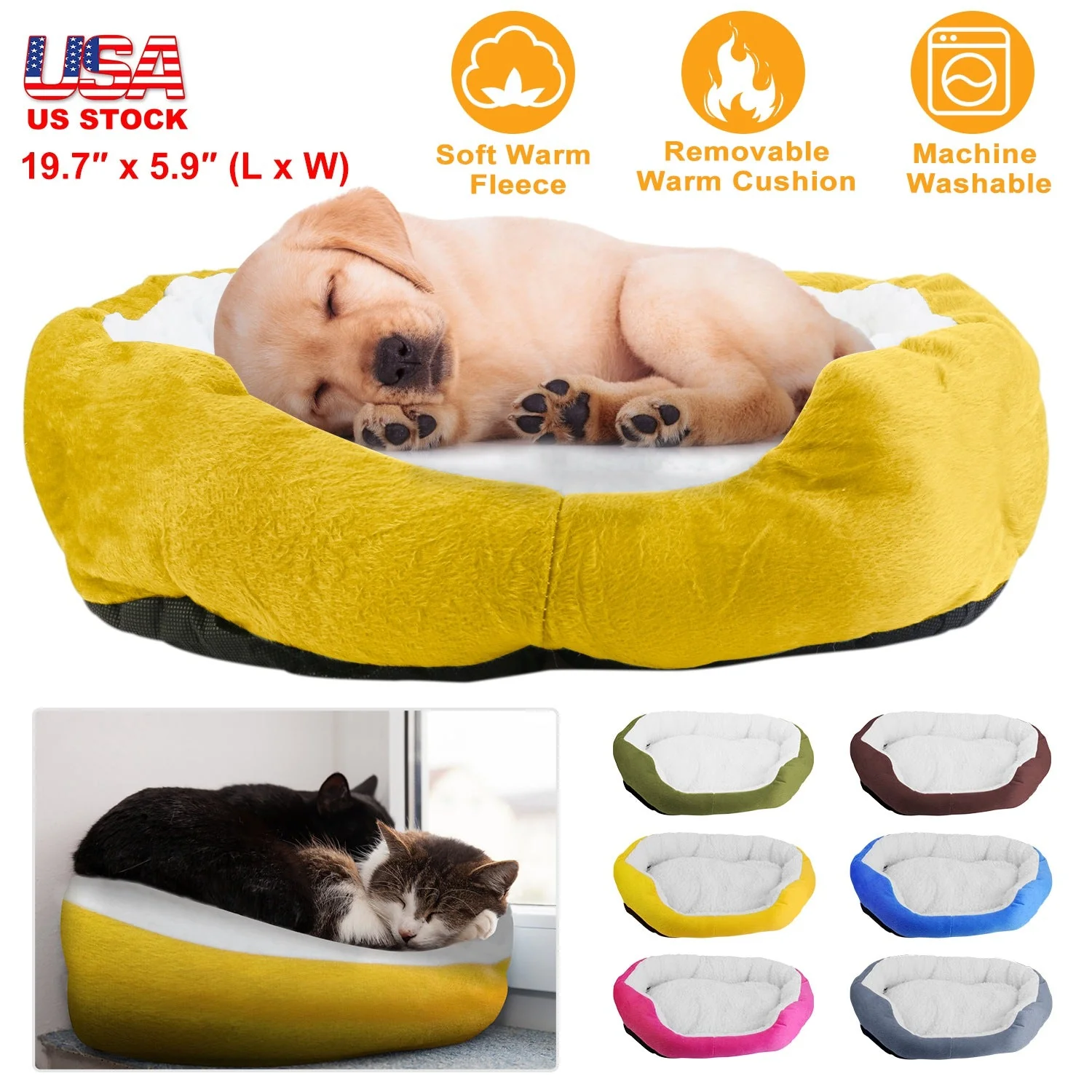 GBruno Pet Dog Bed - Image 6