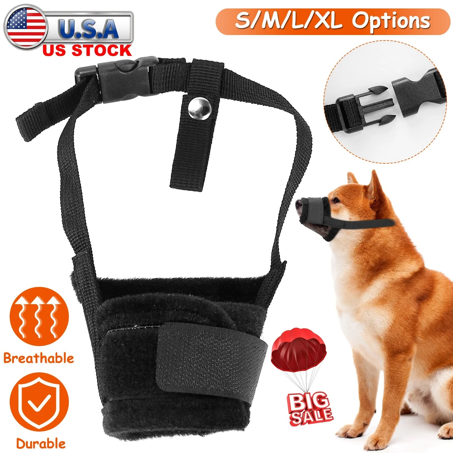 GBruno Pet Dog Muzzle Mask - Image 5
