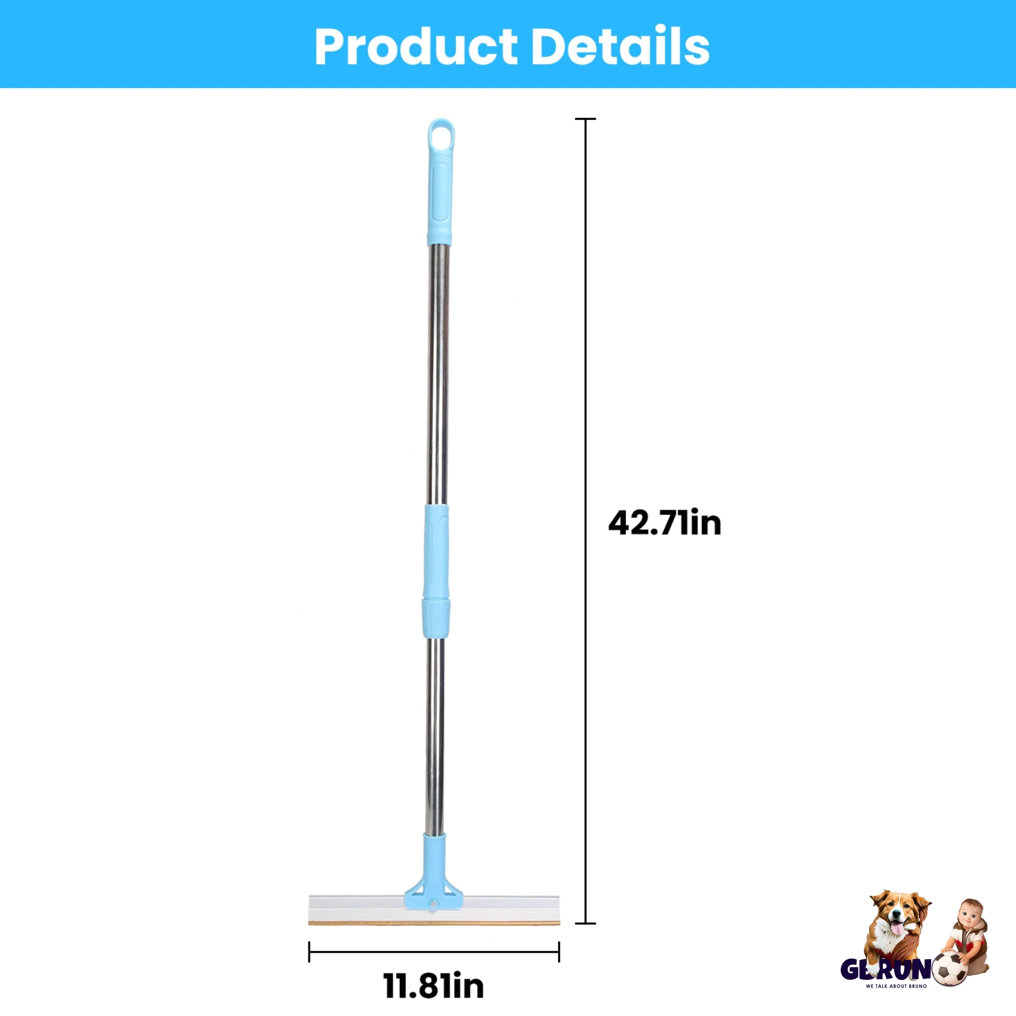 GBruno Pet Hair Removal Rake - Image 3