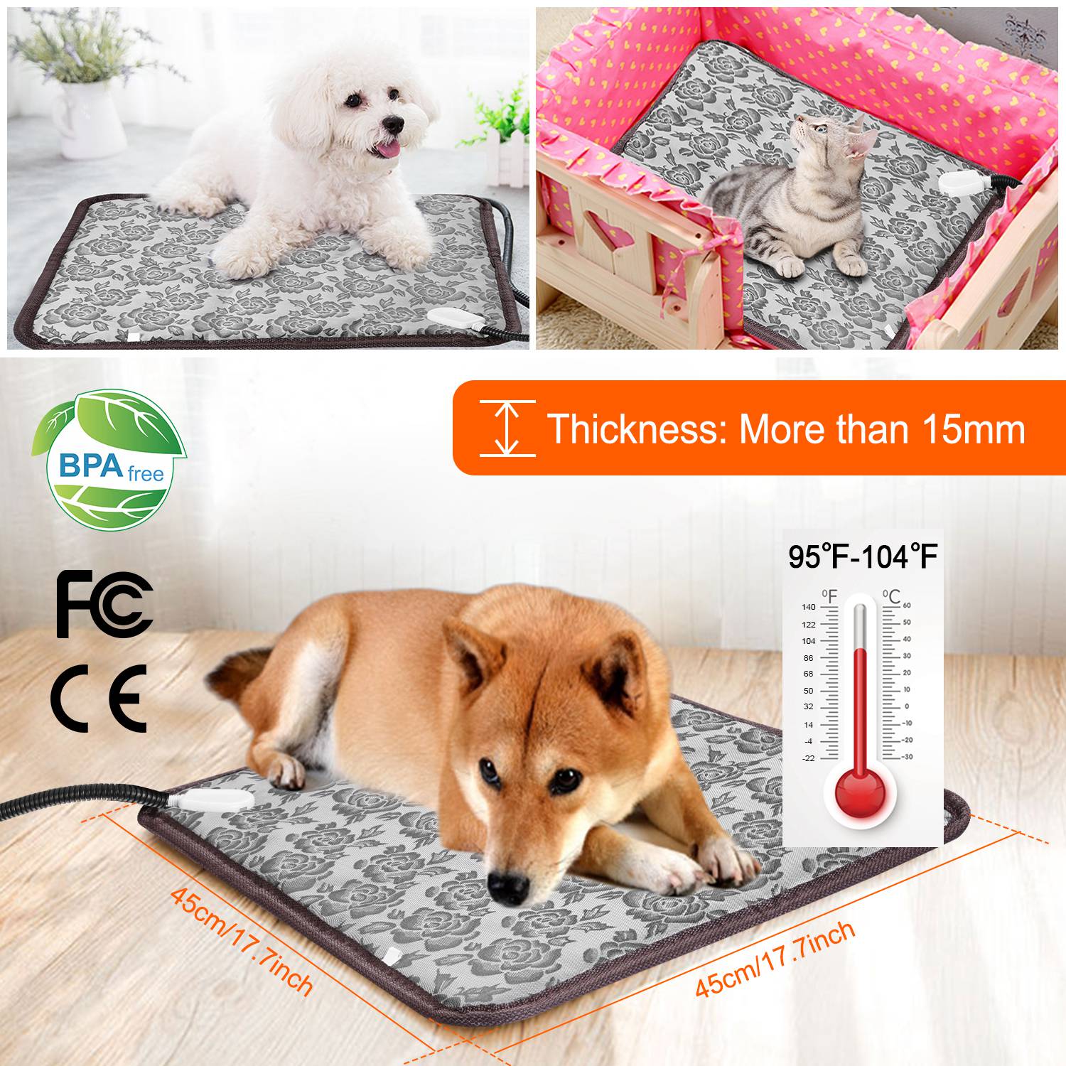 GBruno Pet Heating Pad - Image 3