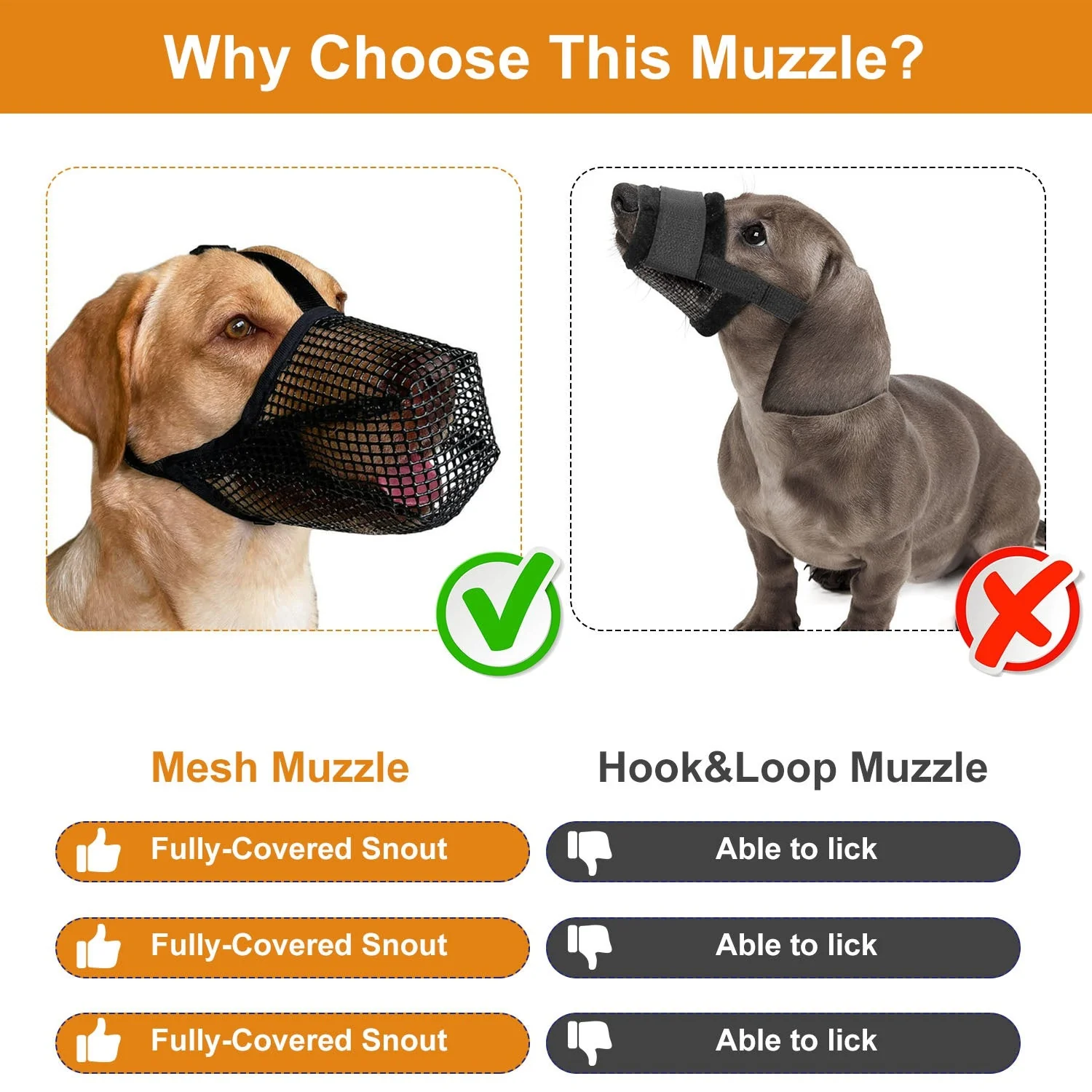 GBruno Pet Muzzle Mask - Image 8