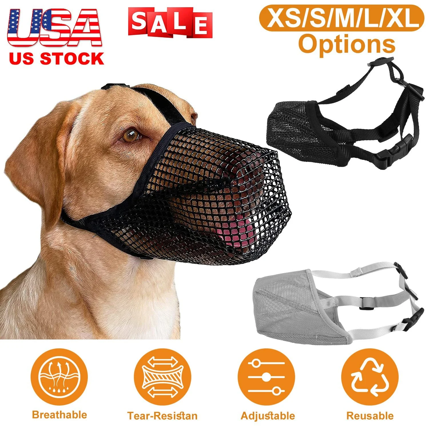 GBruno Pet Muzzle Mask - Image 3
