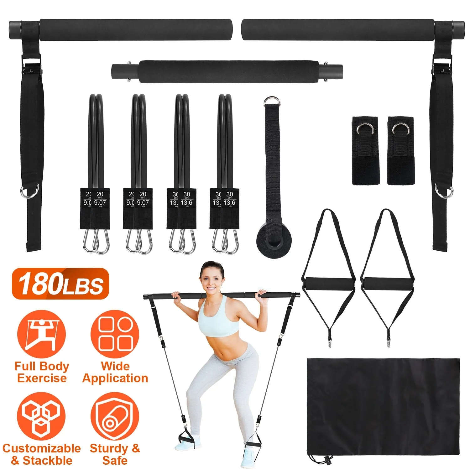 GBruno Pilates Bar Kit - Image 6