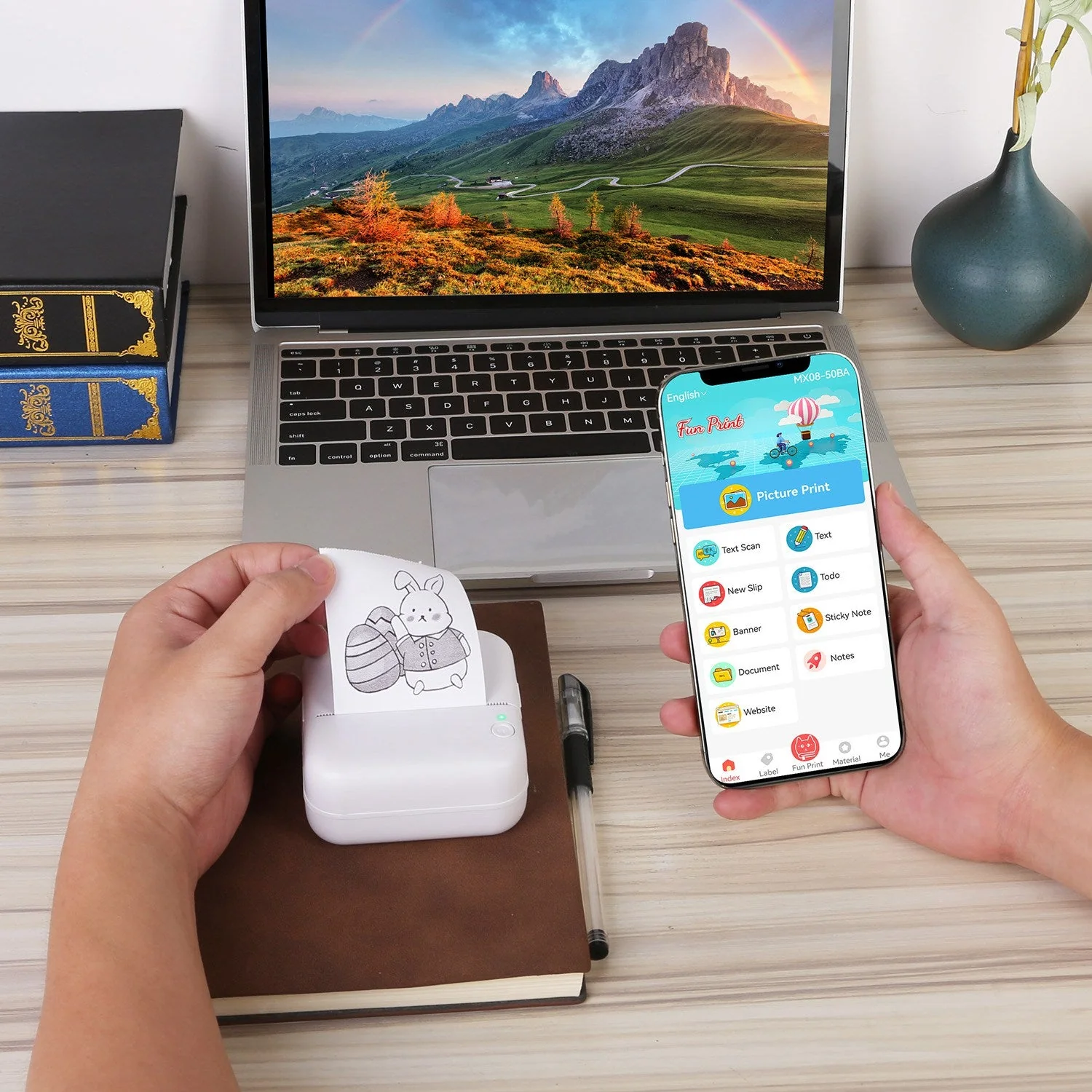 GBruno Pocket Wireless Thermal Printer - Image 6