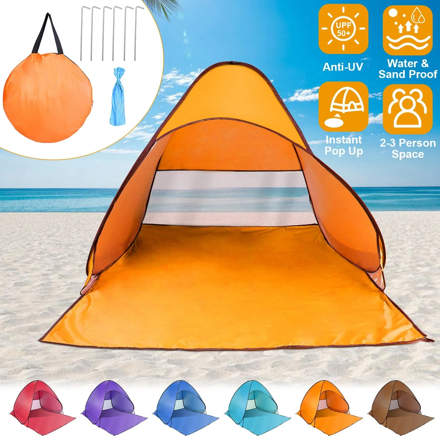 GBruno Pop Up Beach Tent - Image 6