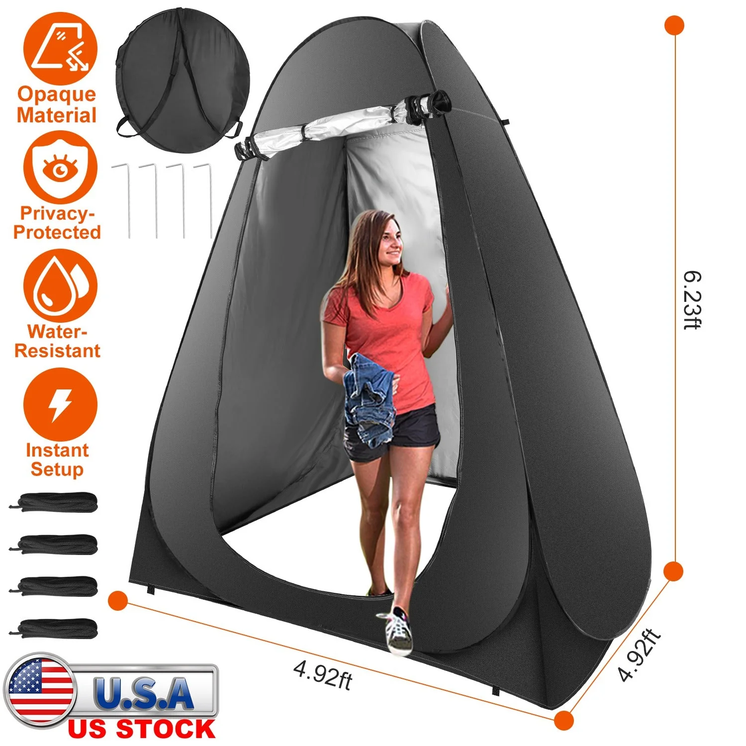 GBruno Pop Up Privacy Tent - Image 5