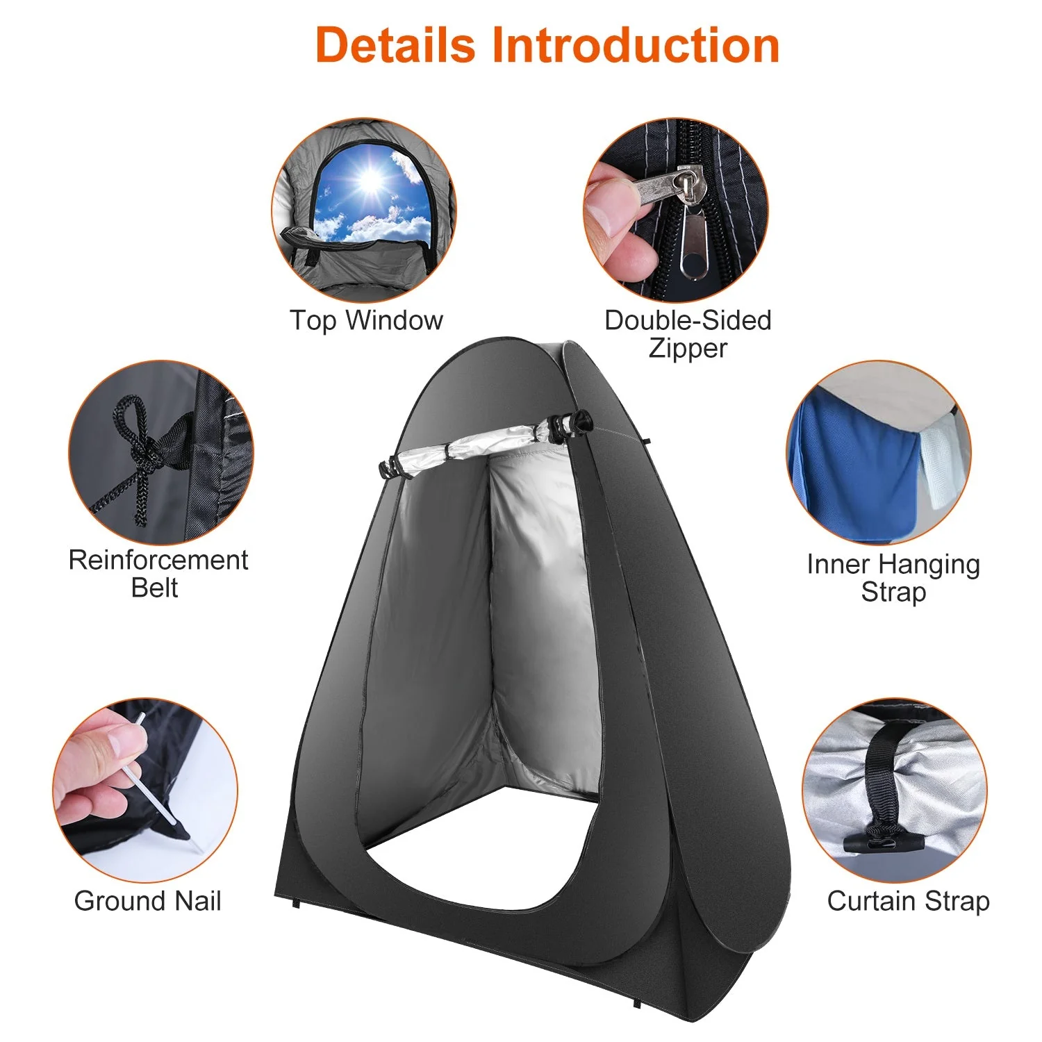 GBruno Pop Up Privacy Tent - Image 6