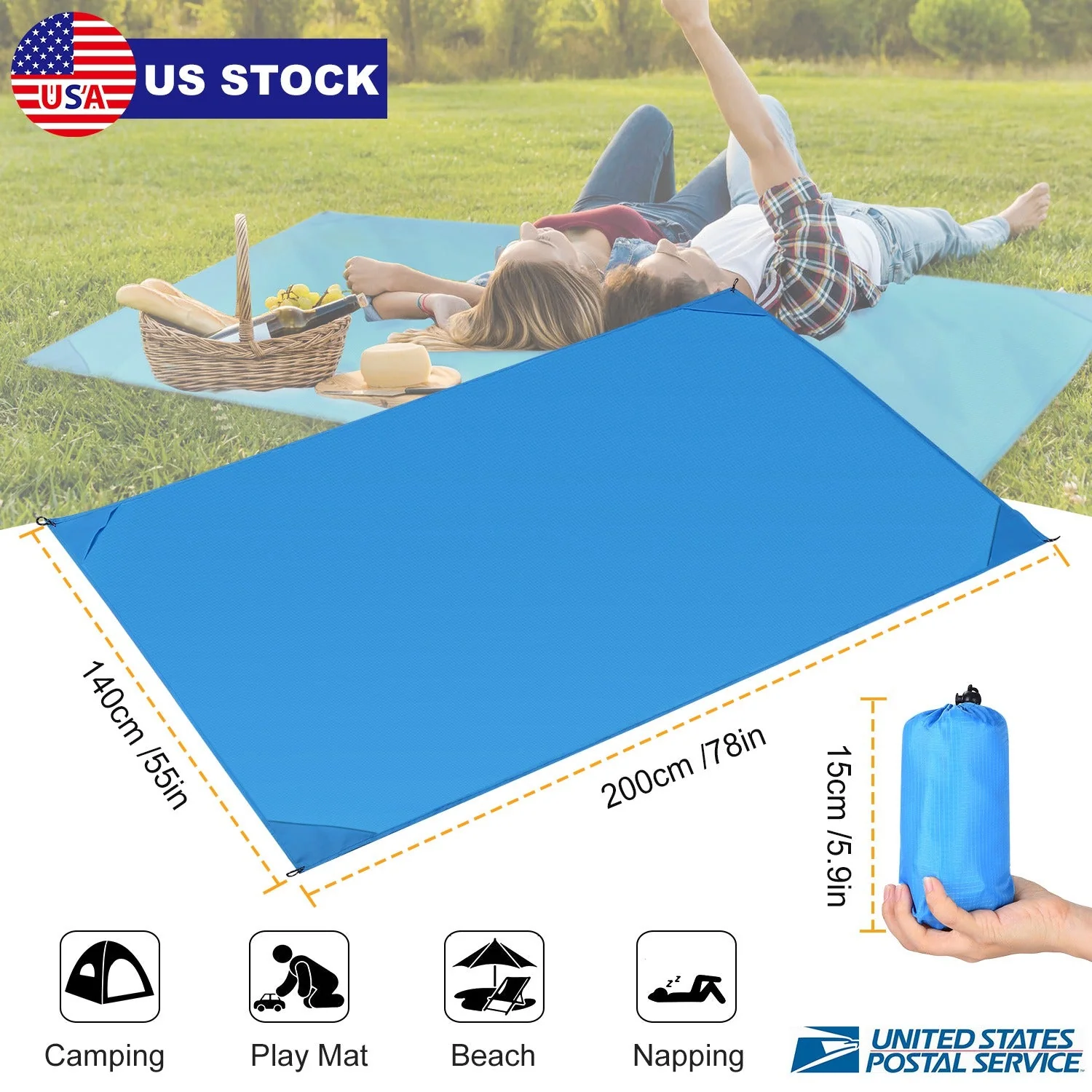 GBruno Portable Beach Blanket - Image 5