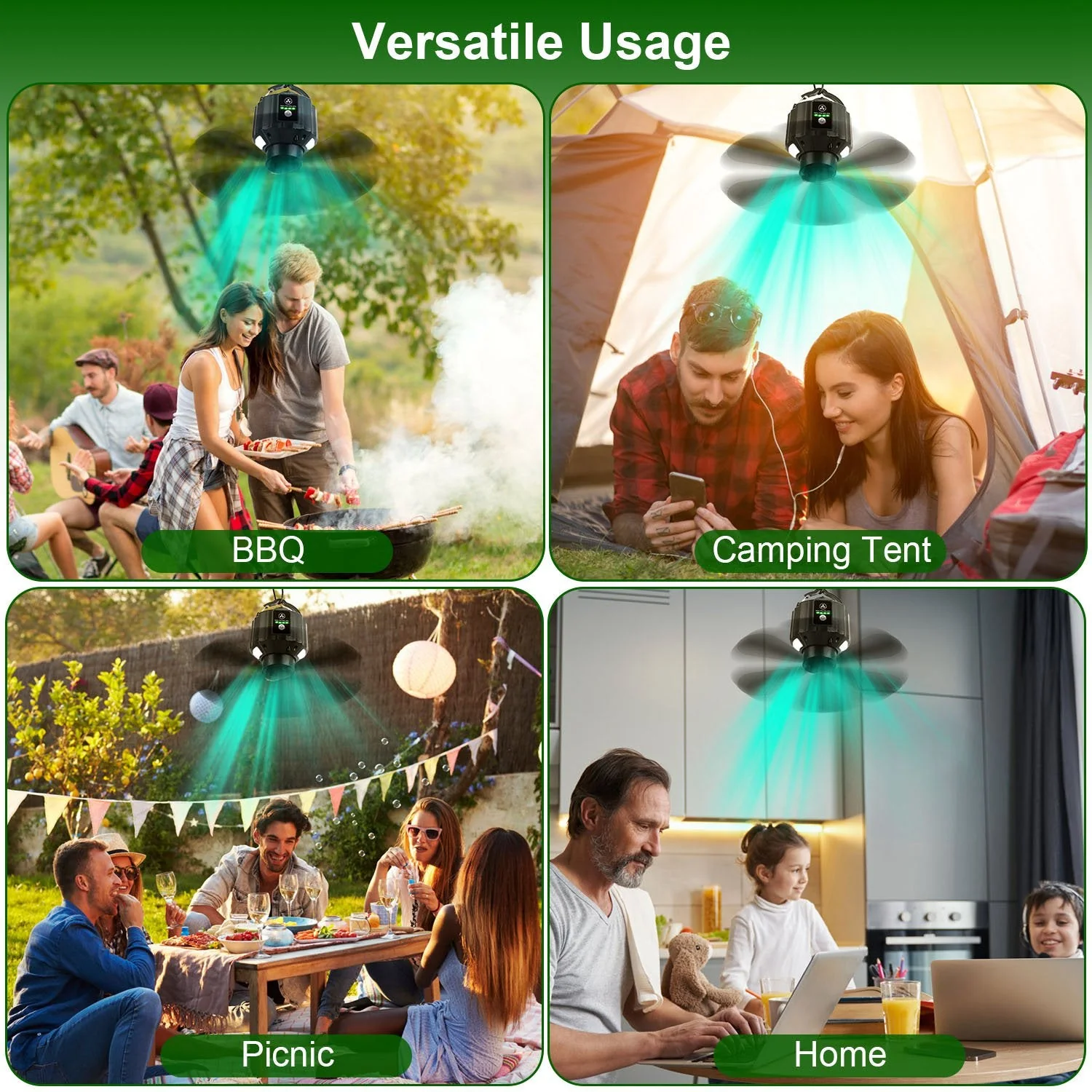GBruno Portable Camping Ceiling Fan - Image 5