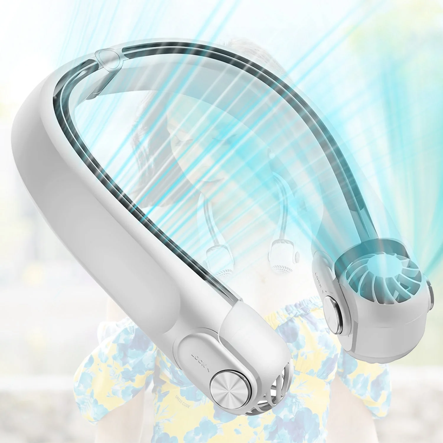 GBruno Portable Neck Fan - Image 2