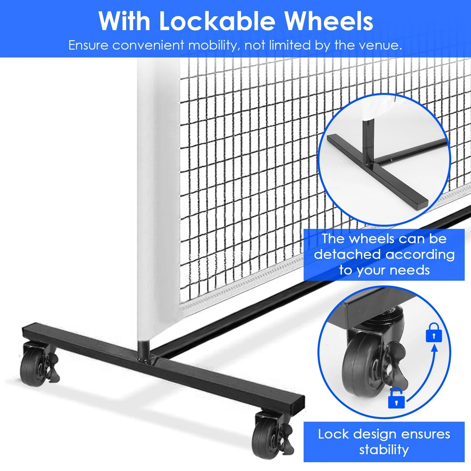 GBruno Portable Pickleball Net - Image 6