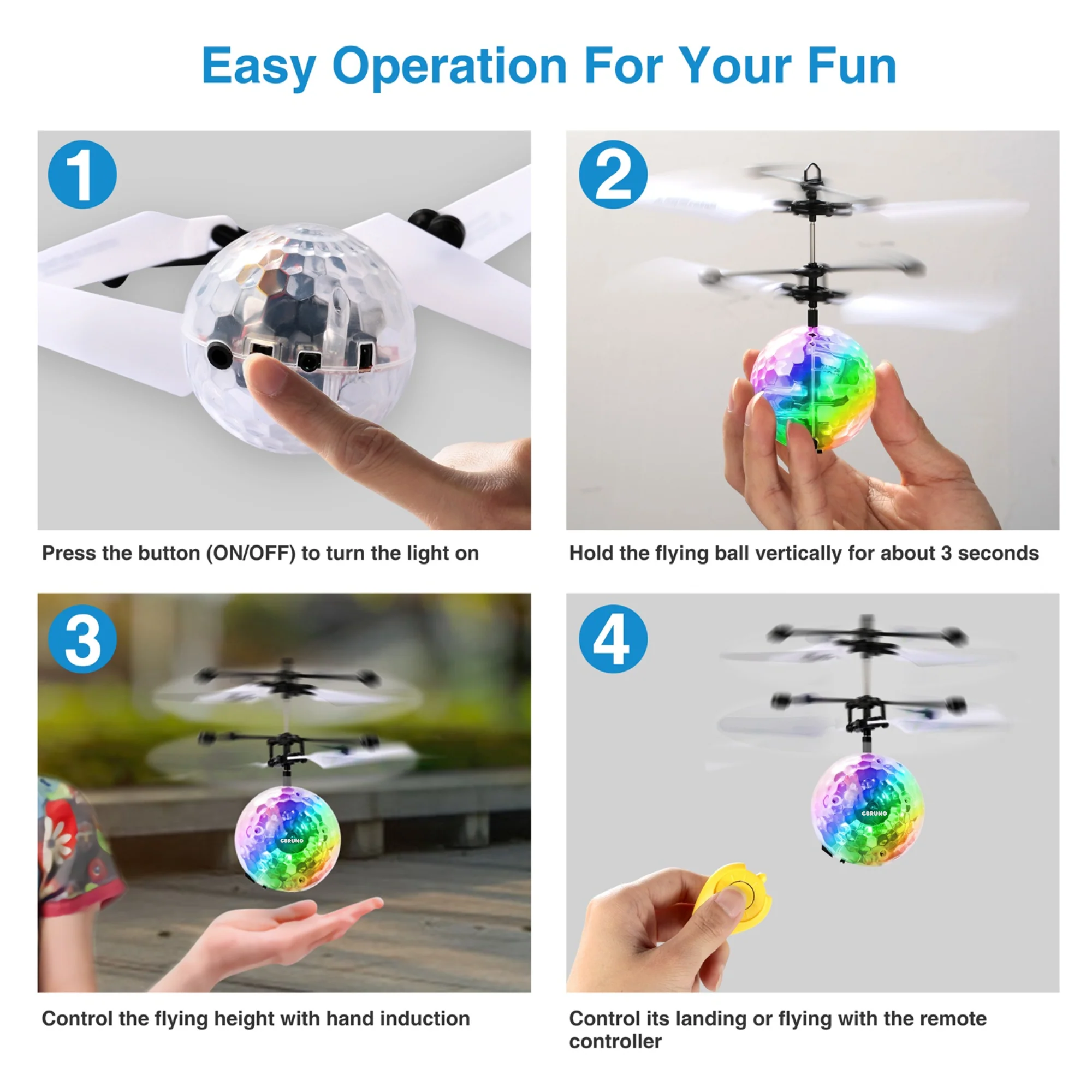 GBruno RC Flying Balls - Image 2