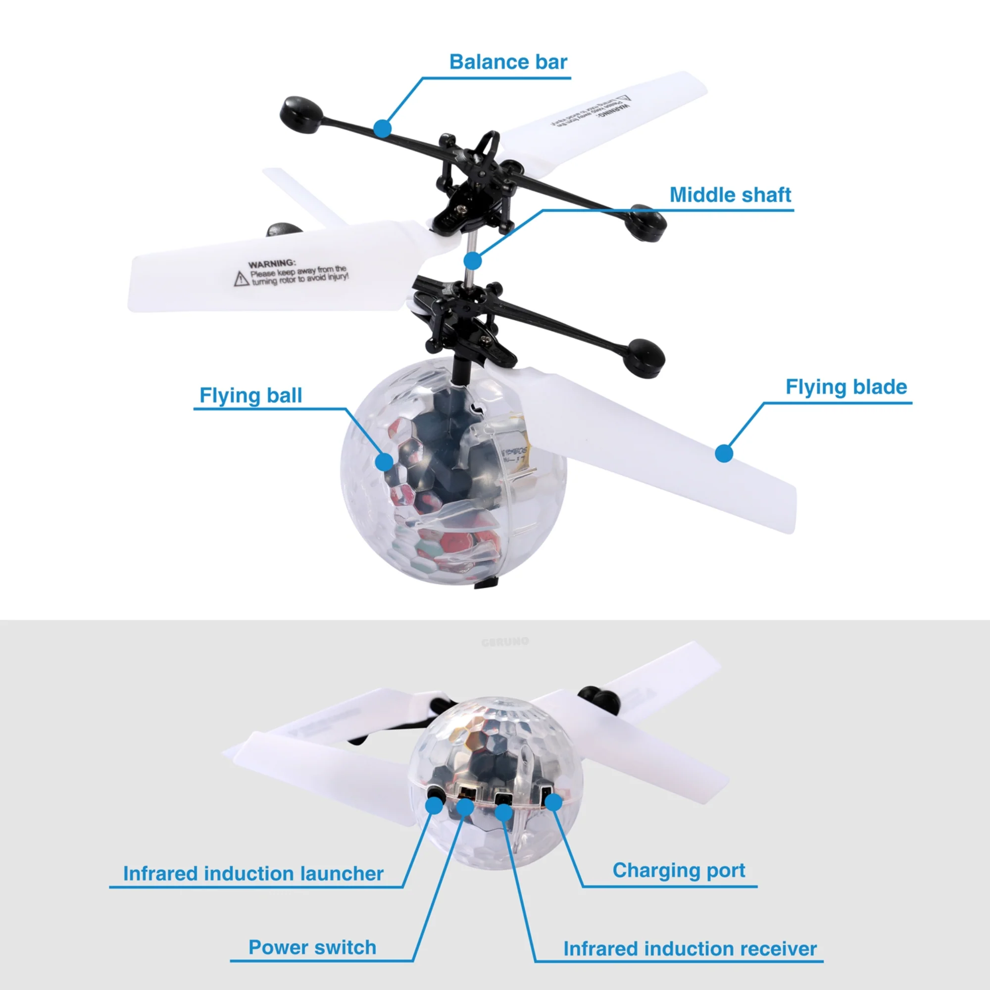 GBruno RC Flying Balls - Image 3