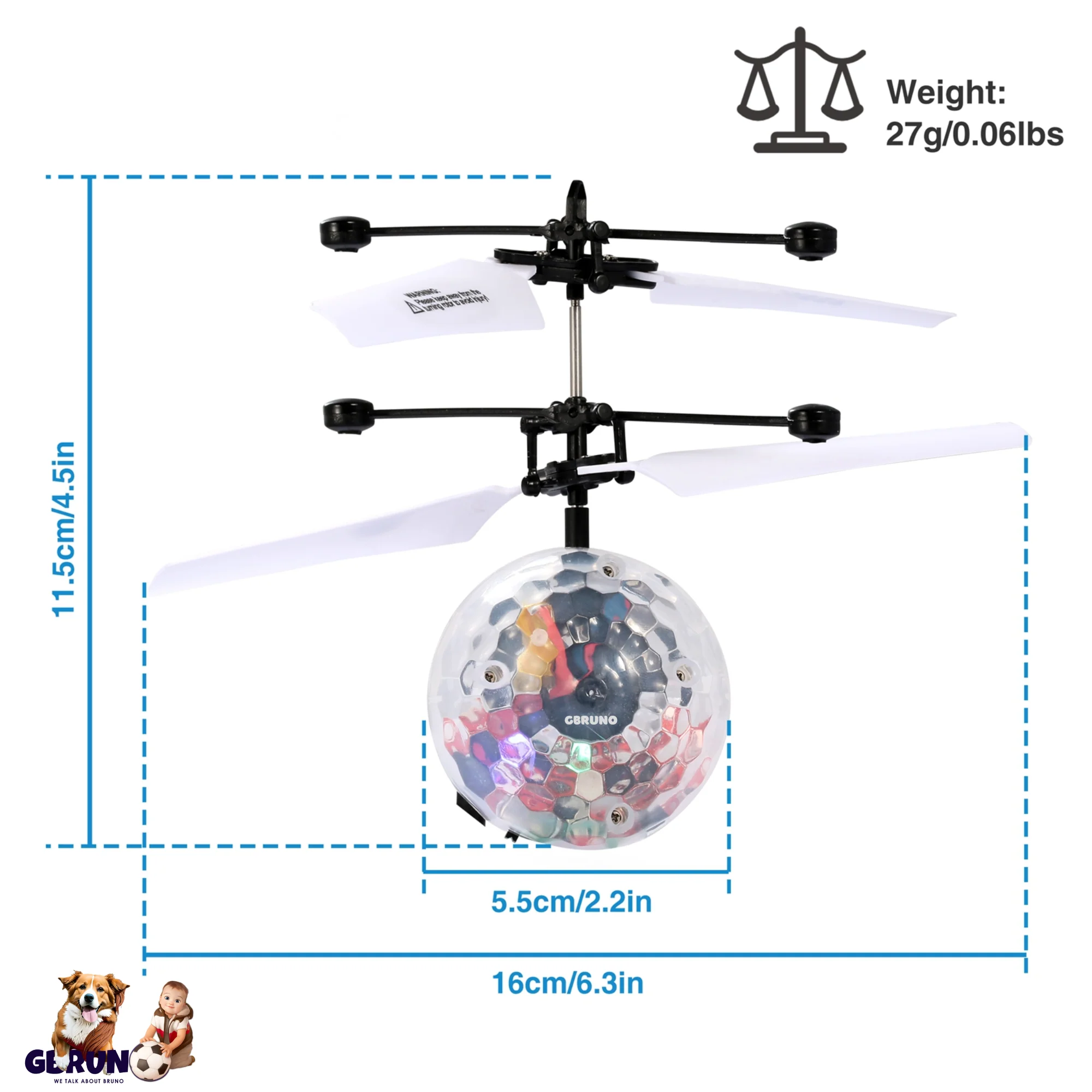 GBruno RC Flying Balls - Image 4