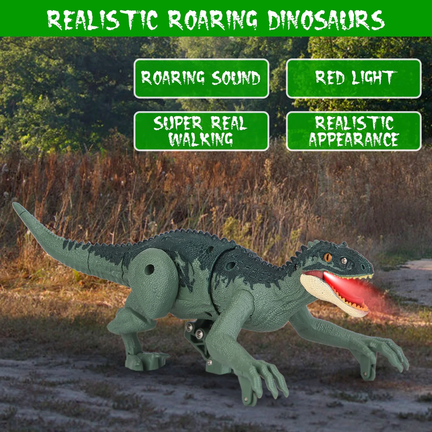 GBruno Remote Control Dinosaur Toys - Image 3