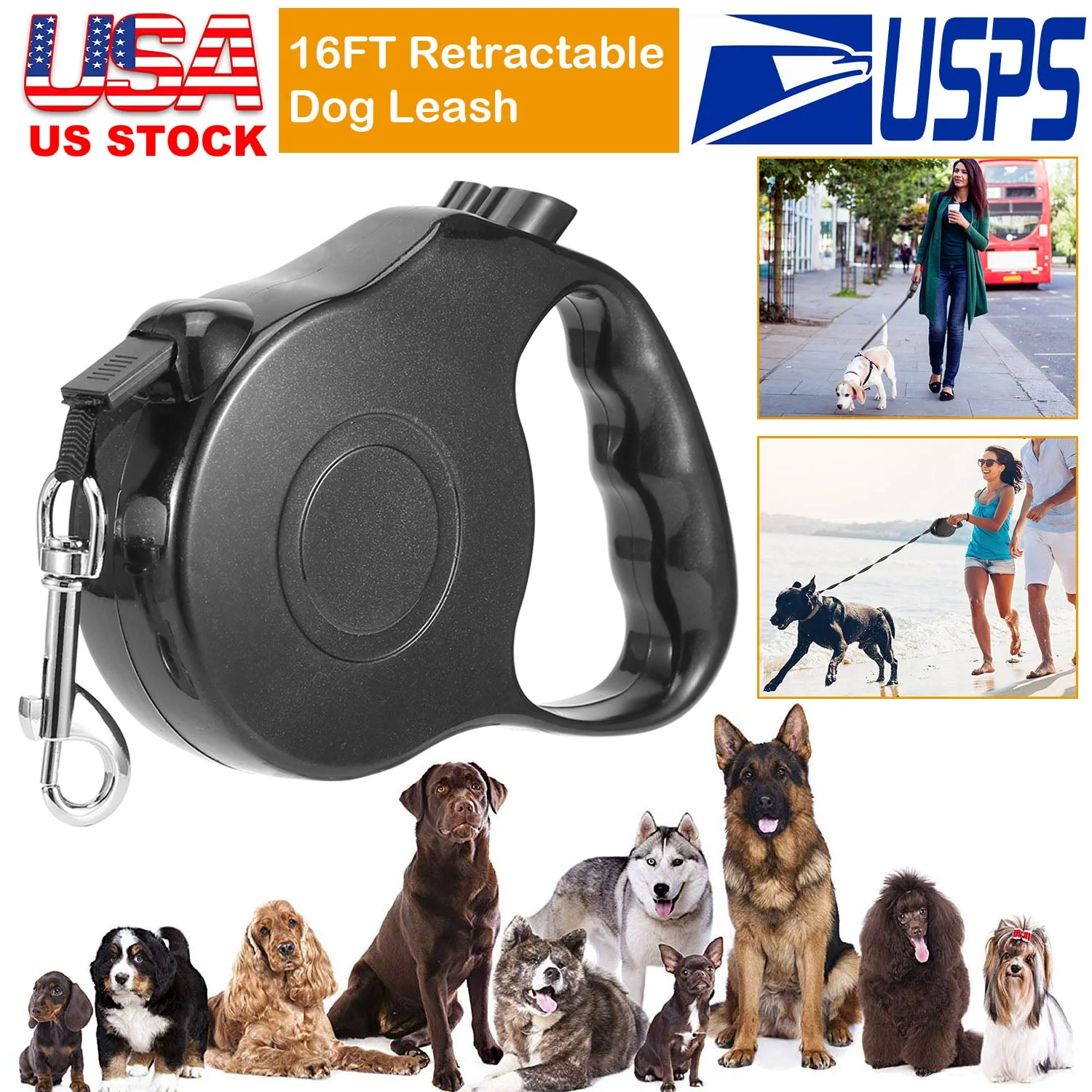 GBruno Retractable Dog Leash - Image 3