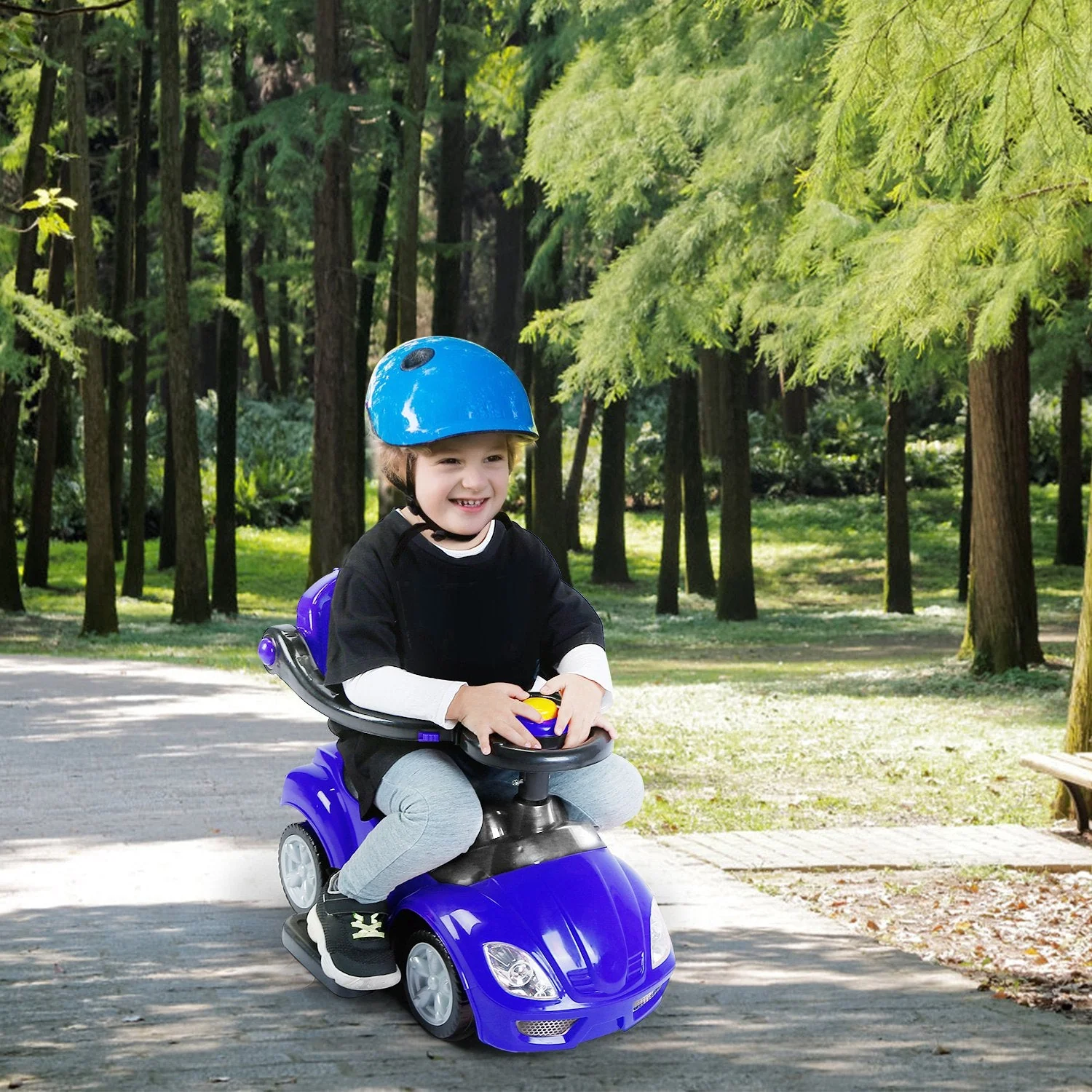 GBruno Ride on Push Car 4-Wheel Children - Image 2