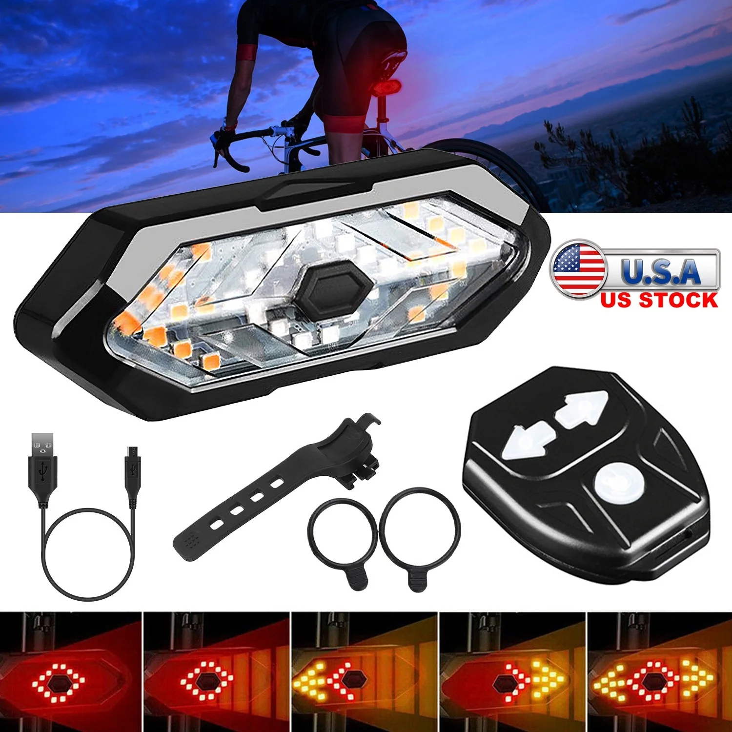 GBruno Smart Bike Tail Light - Image 5