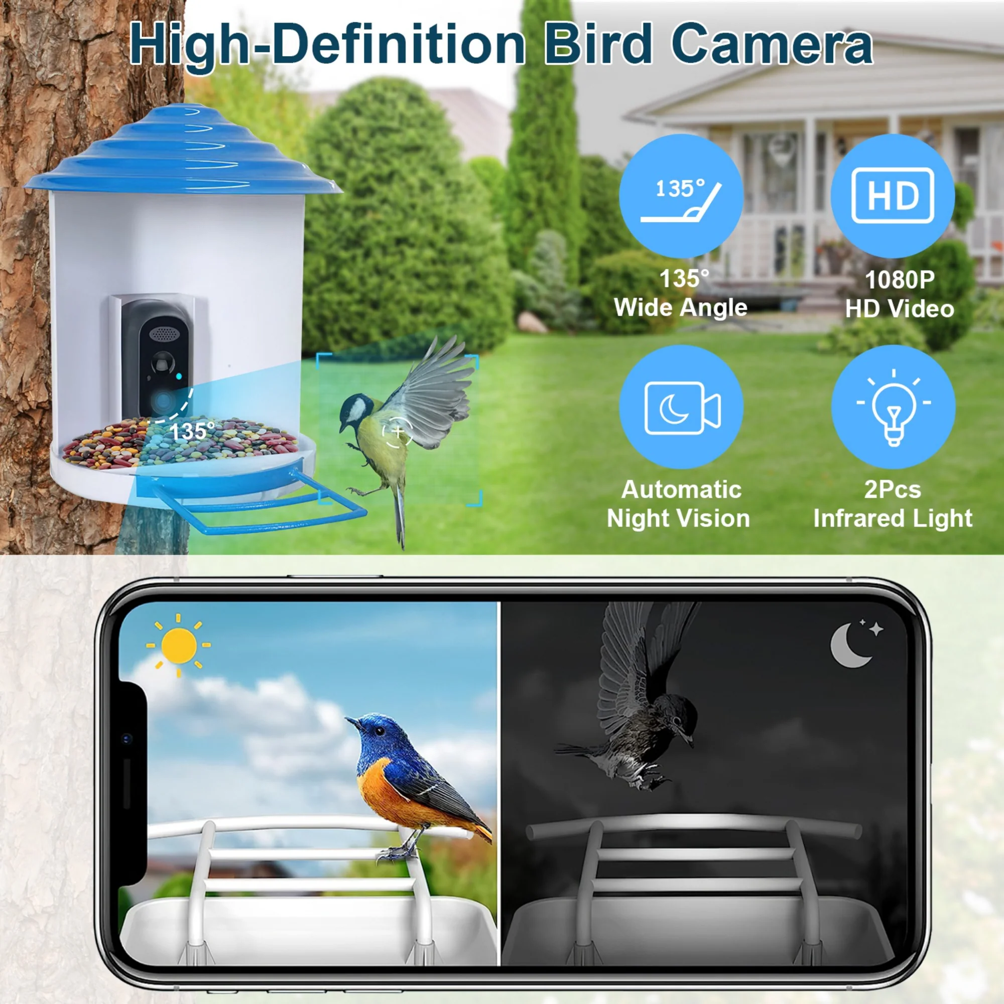 GBruno Smart Bird Feeder - Image 3