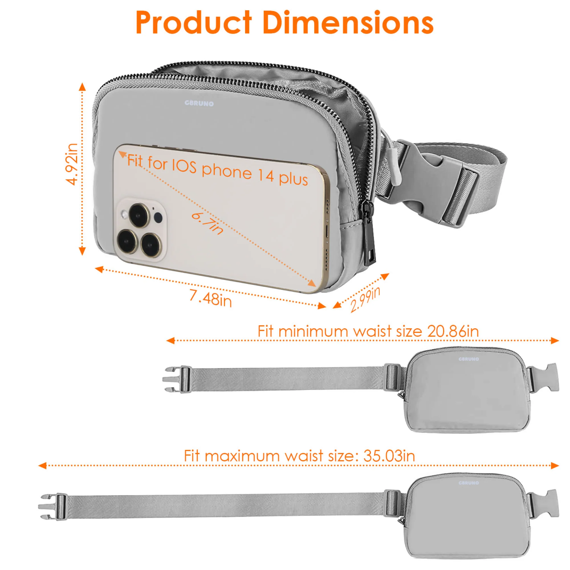 GBruno Sport Fanny Pack - Image 3