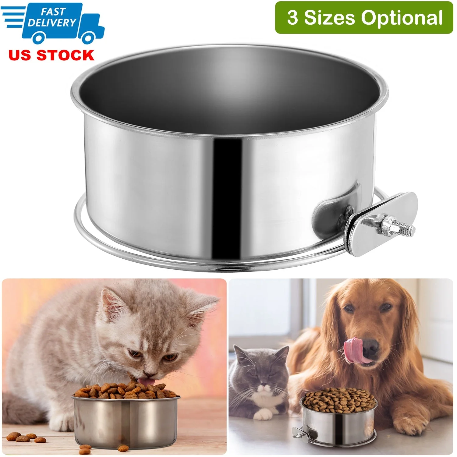 GBruno Stainless Steel Dog Bowl - Image 5