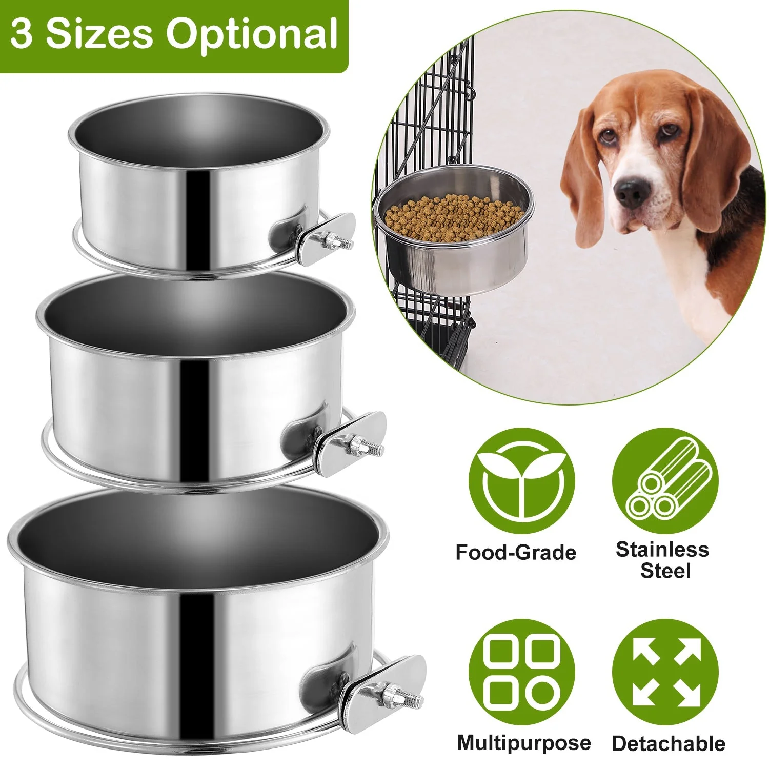 GBruno Stainless Steel Dog Bowl - Image 6
