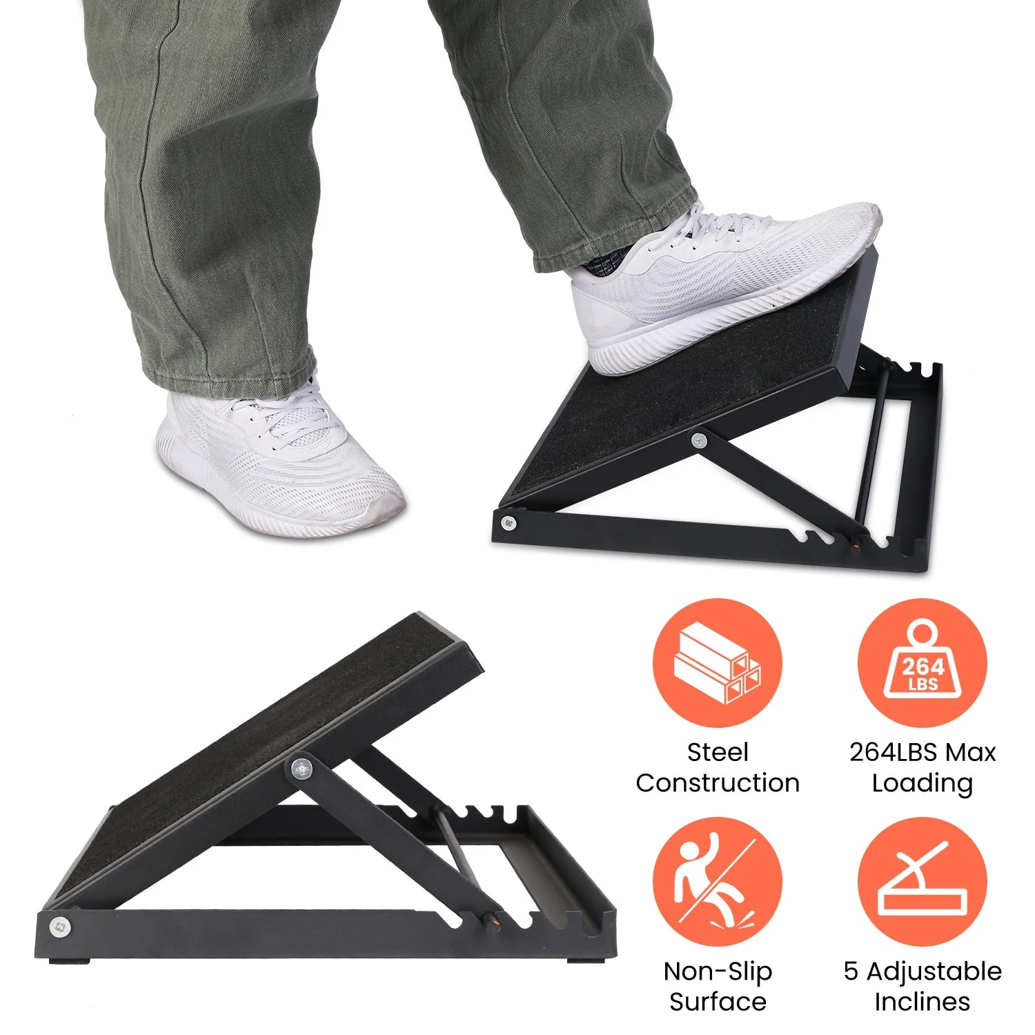 GBruno Steel Calf Stretcher Slant Board - Image 4