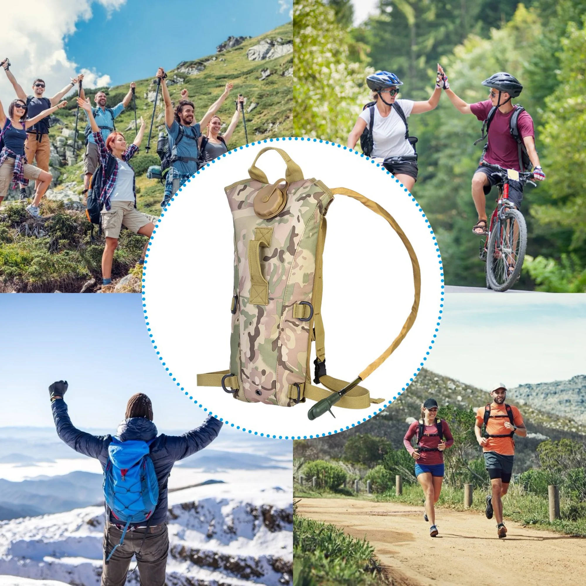 GBruno Tactical Hydration Pack - Image 4