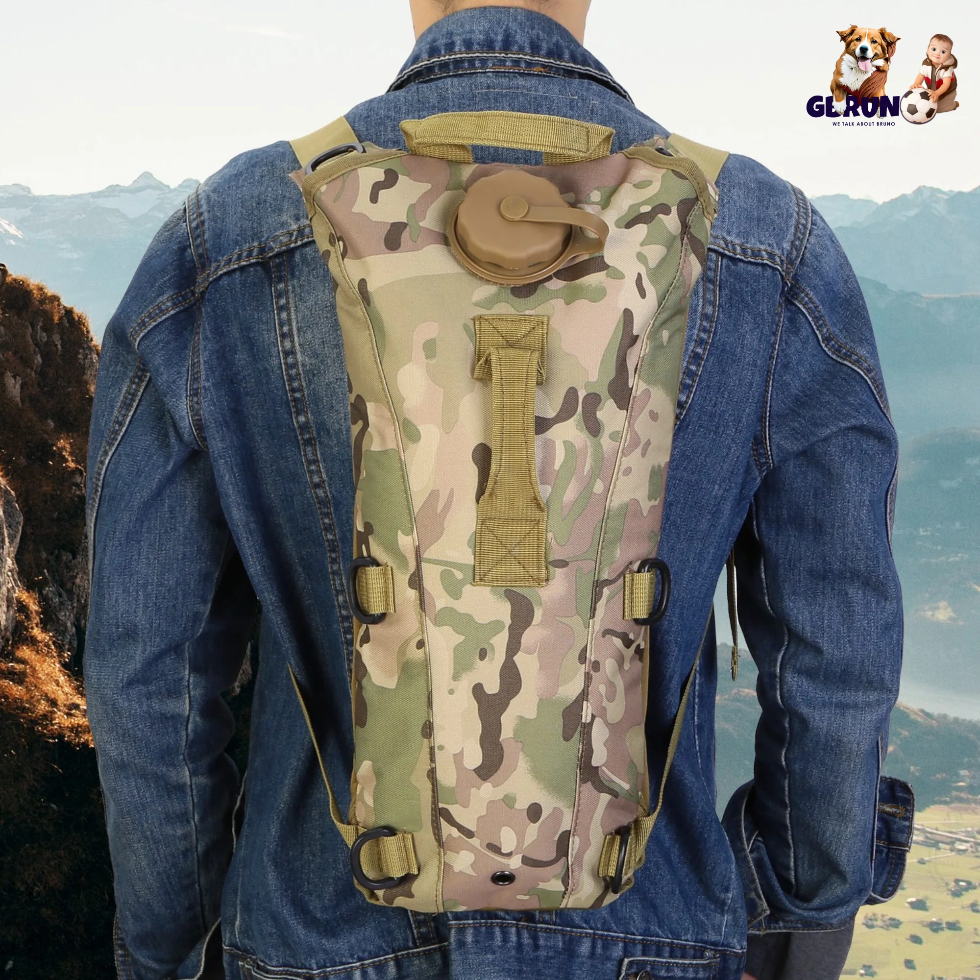 GBruno Tactical Hydration Pack - Image 5