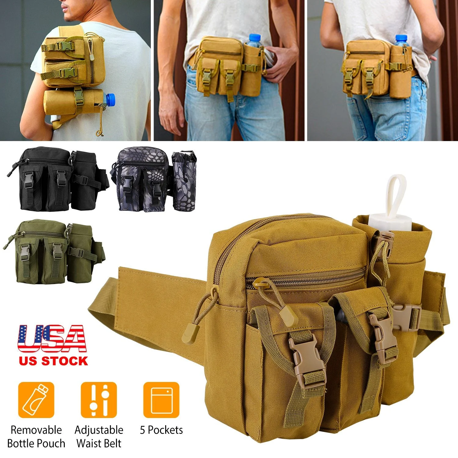 GBruno Tactical Waist Bag - Image 4