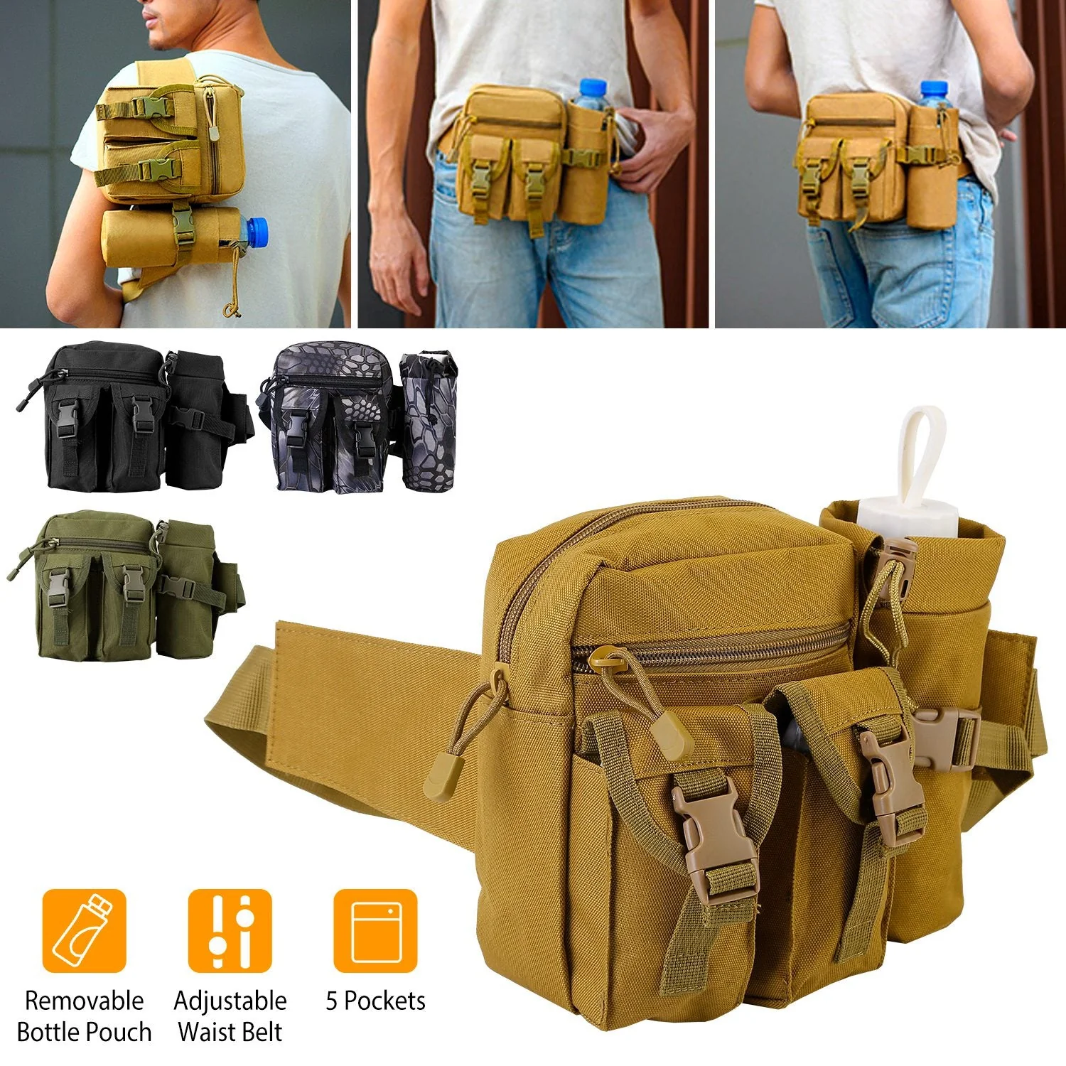 GBruno Tactical Waist Bag - Image 5