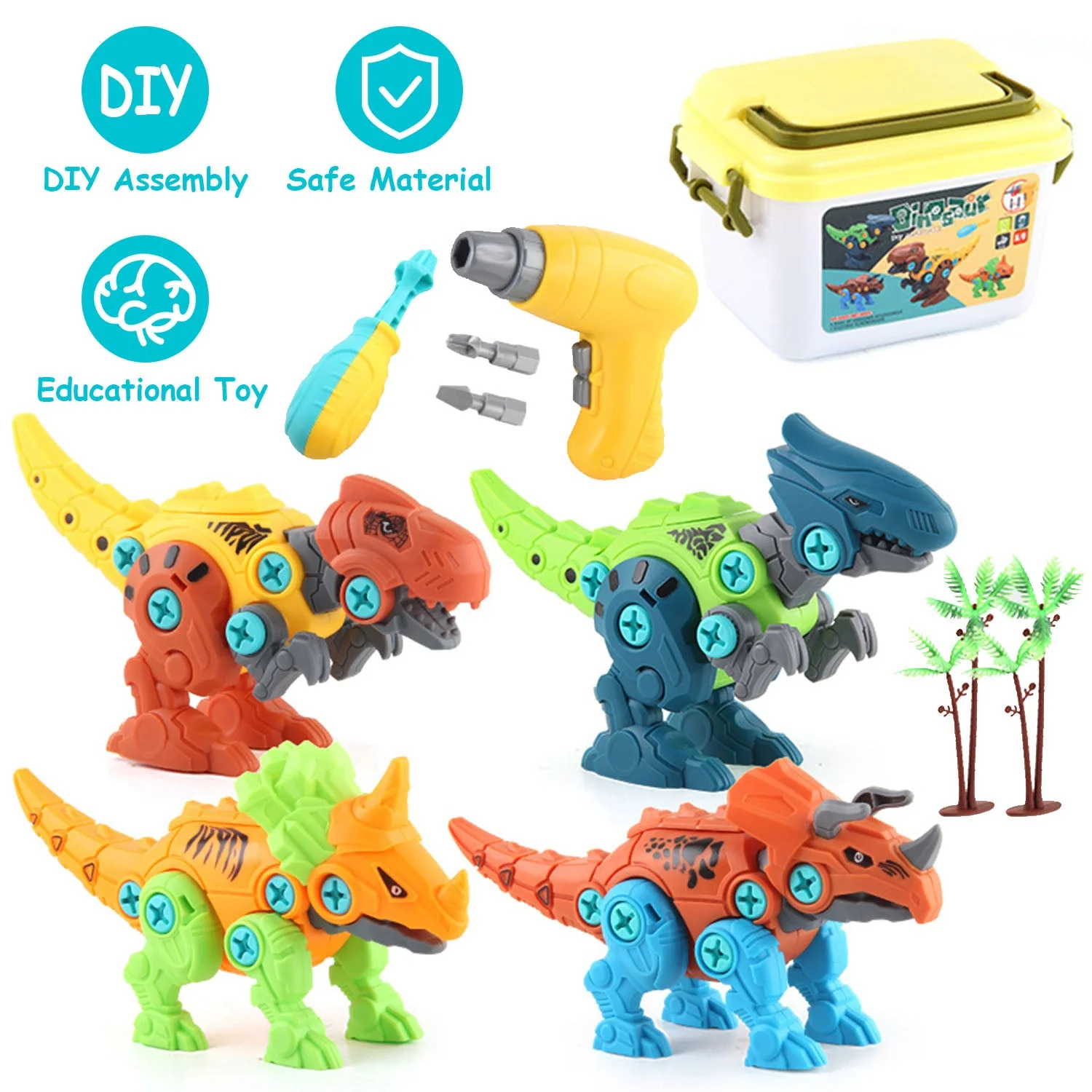 GBruno Take Apart Dinosaur Toys - Image 2