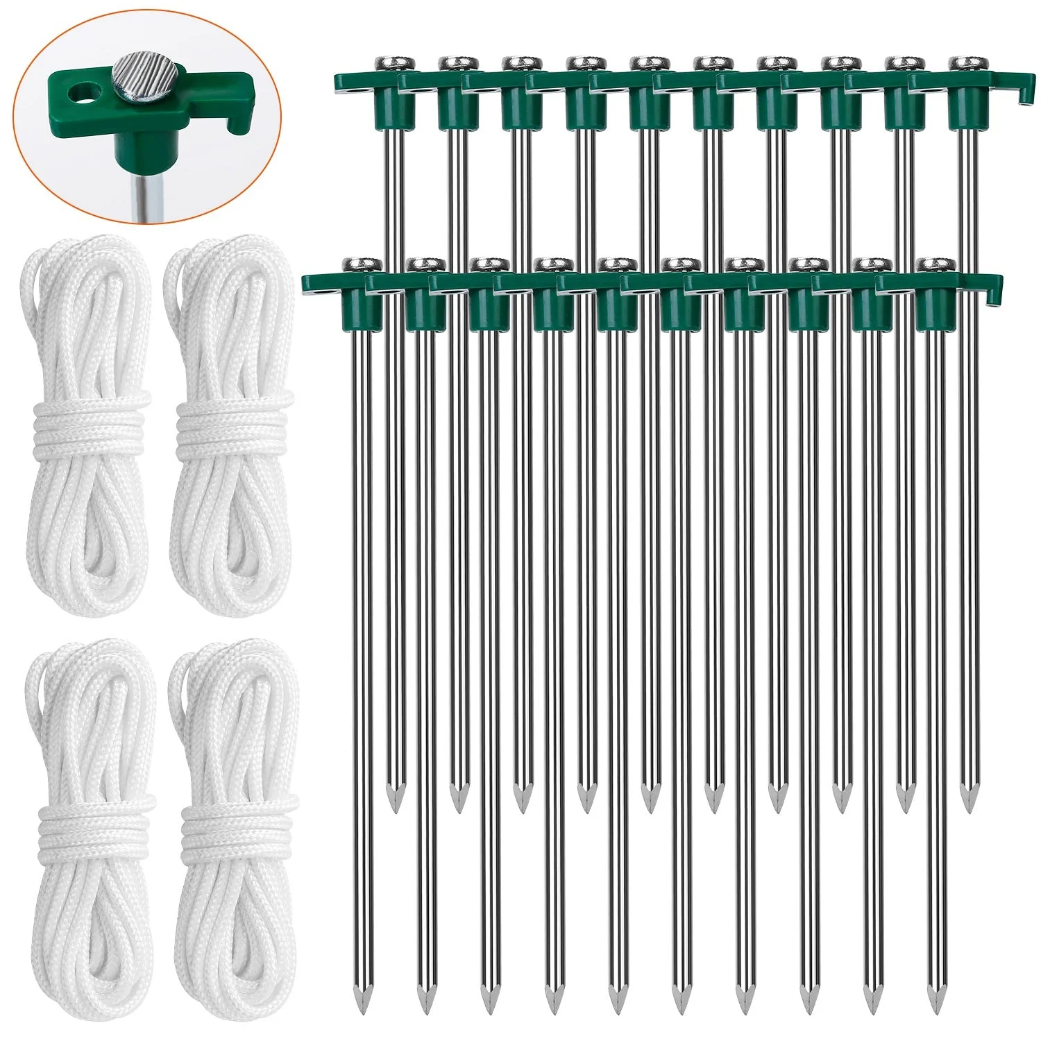 GBruno Tent Pegs Ropes Set - Image 2