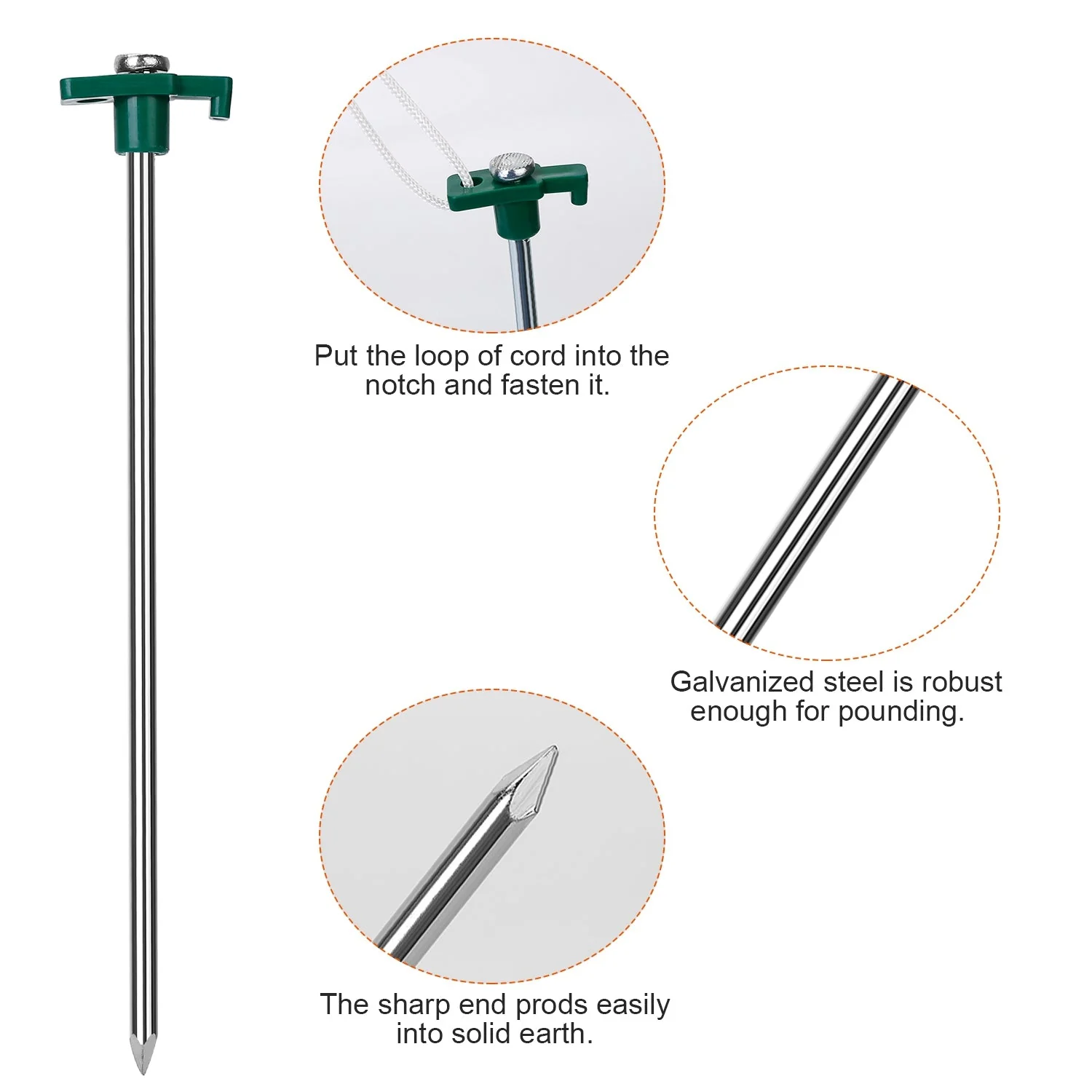 GBruno Tent Pegs Ropes Set - Image 6