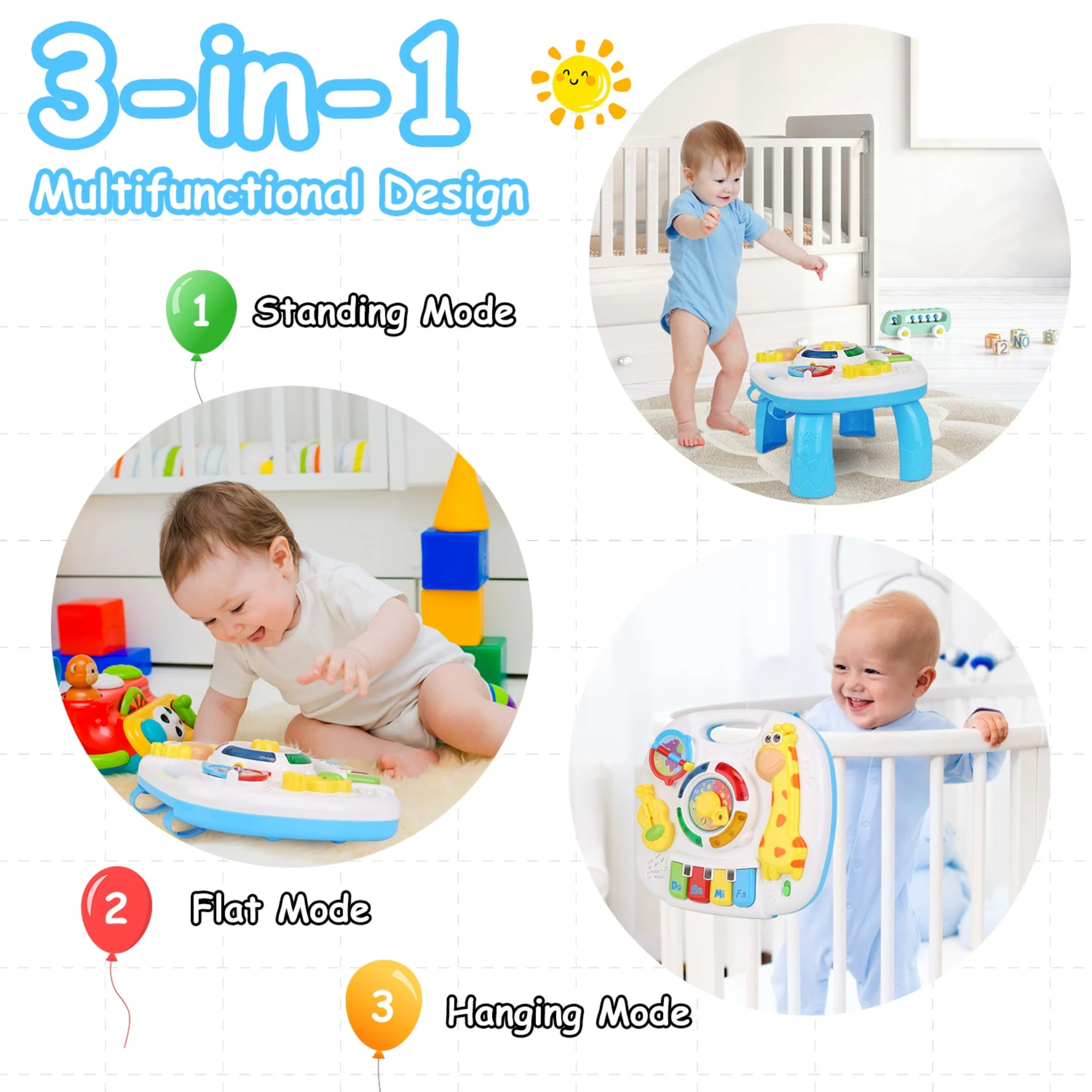GBruno Toddler Musical Learning Table - Image 4