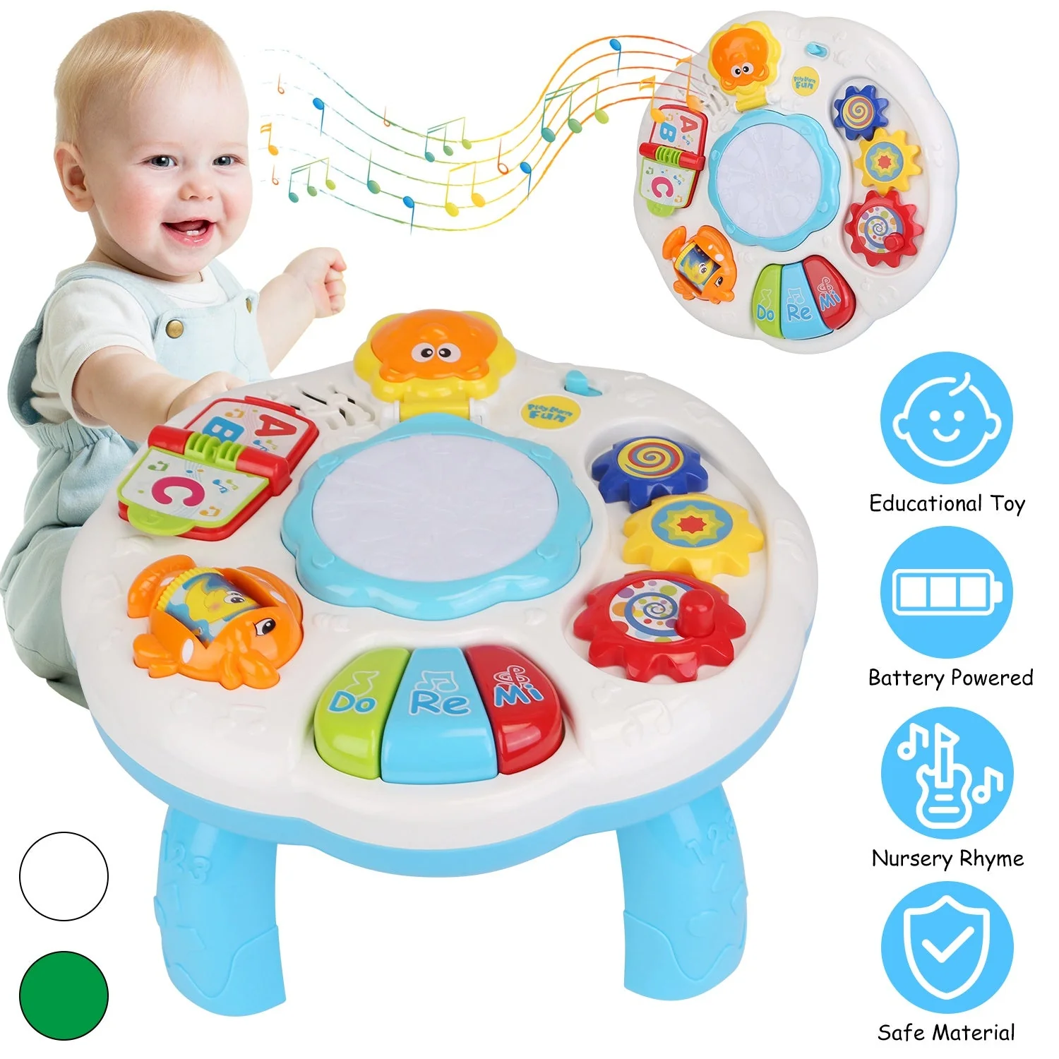 GBruno Toddler Musical Learning Table - Image 6