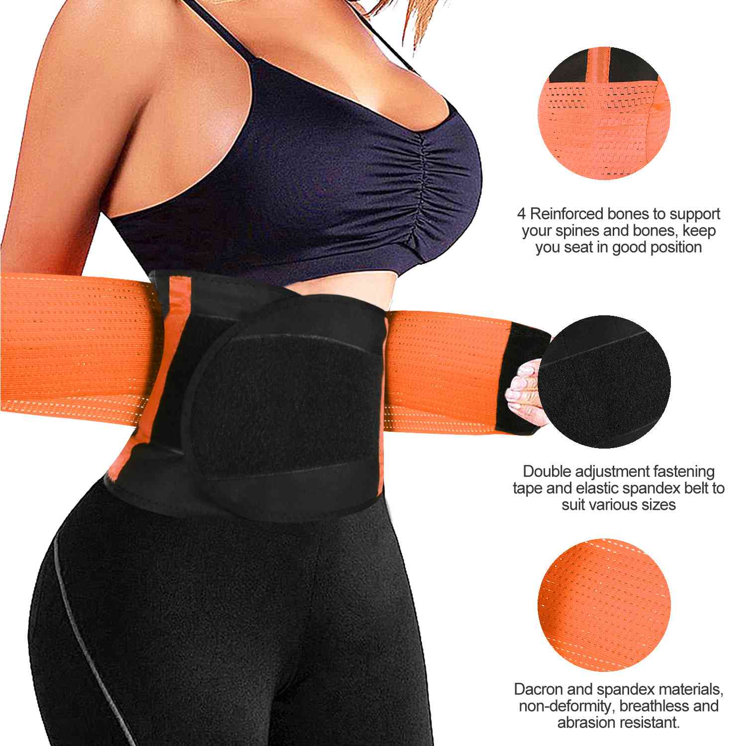 GBruno U-Shaped Slimming Waist Belt - Image 3