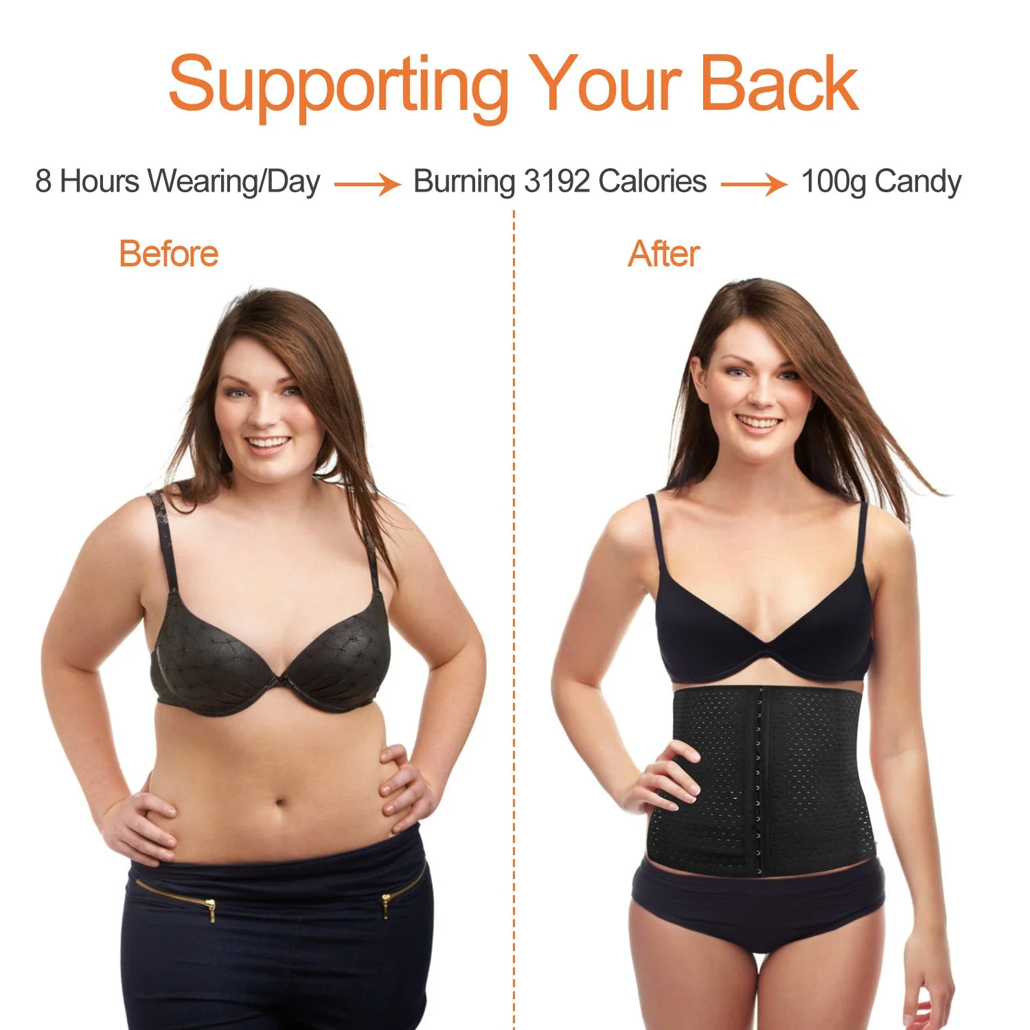 GBruno U-Shaped Slimming Waist Belt - Image 6
