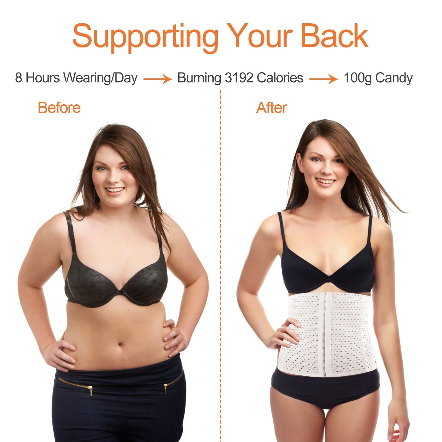 GBruno U-Shaped Slimming Waist Belt - Image 6