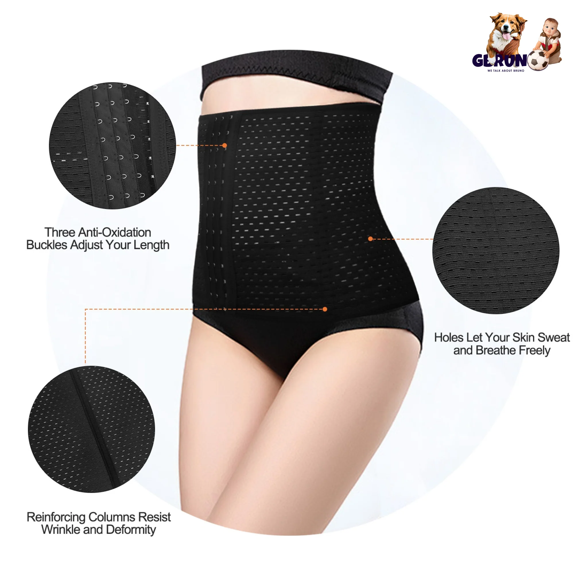 GBruno U-Shaped Slimming Waist Belt - Image 3