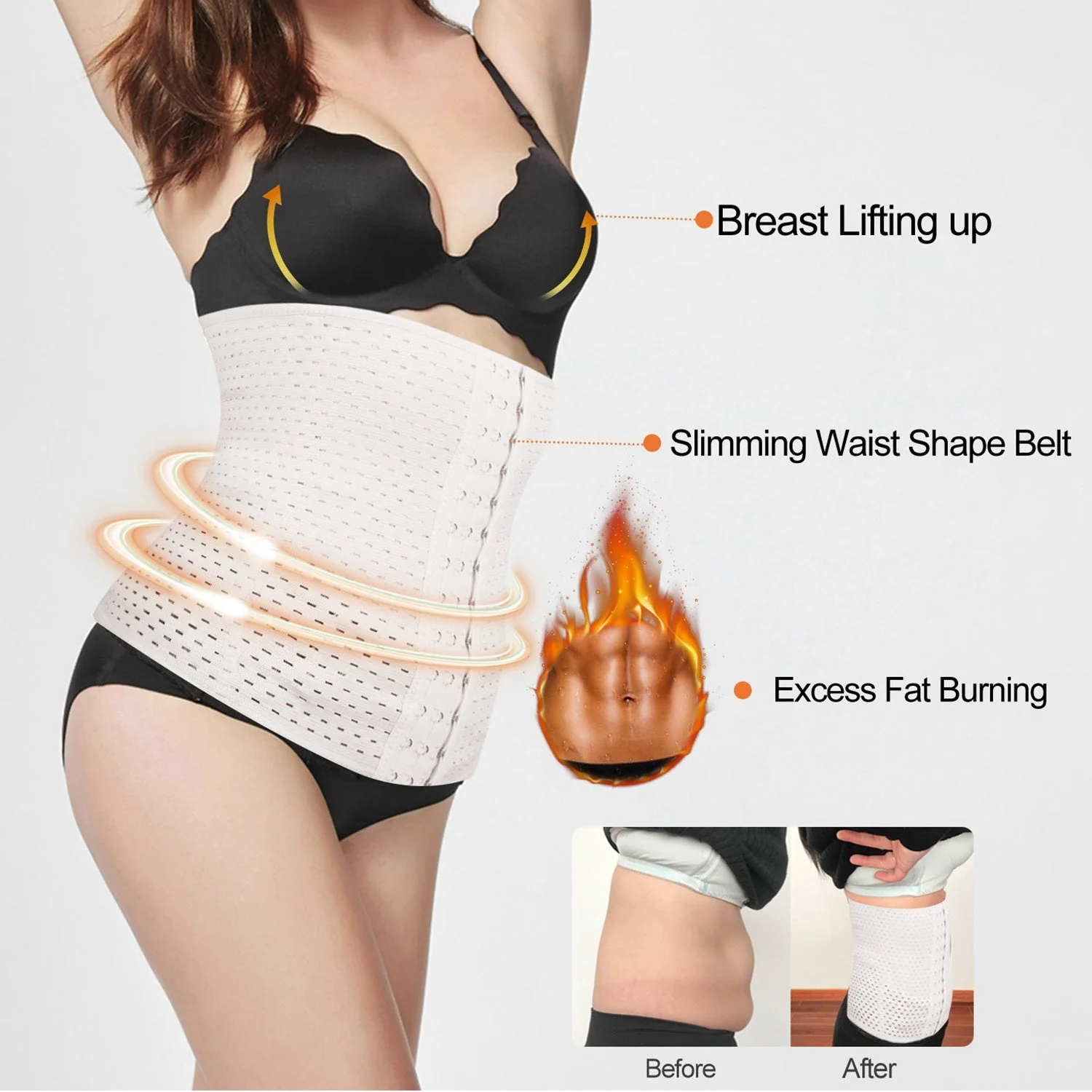 GBruno U-Shaped Slimming Waist Belt - Image 2
