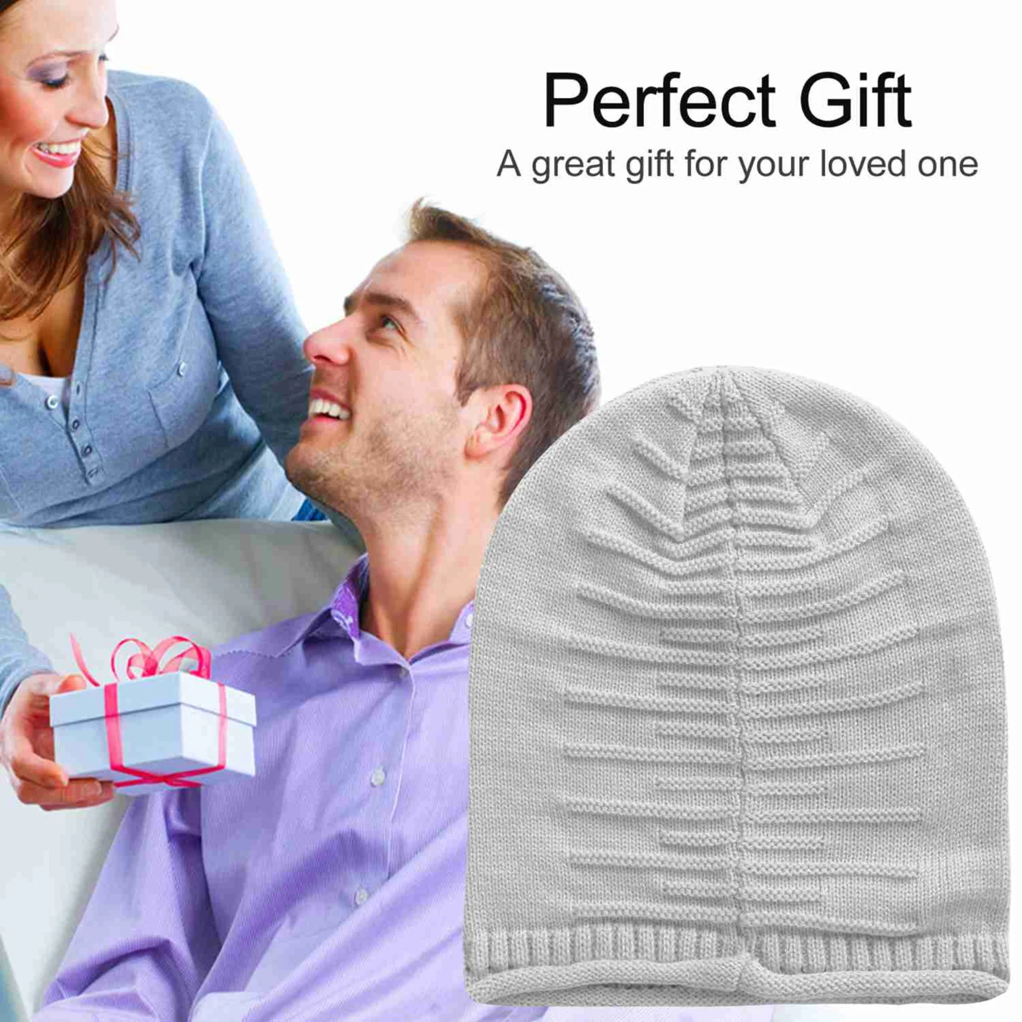 GBruno Unisex Knit Beanie Hat - Image 5