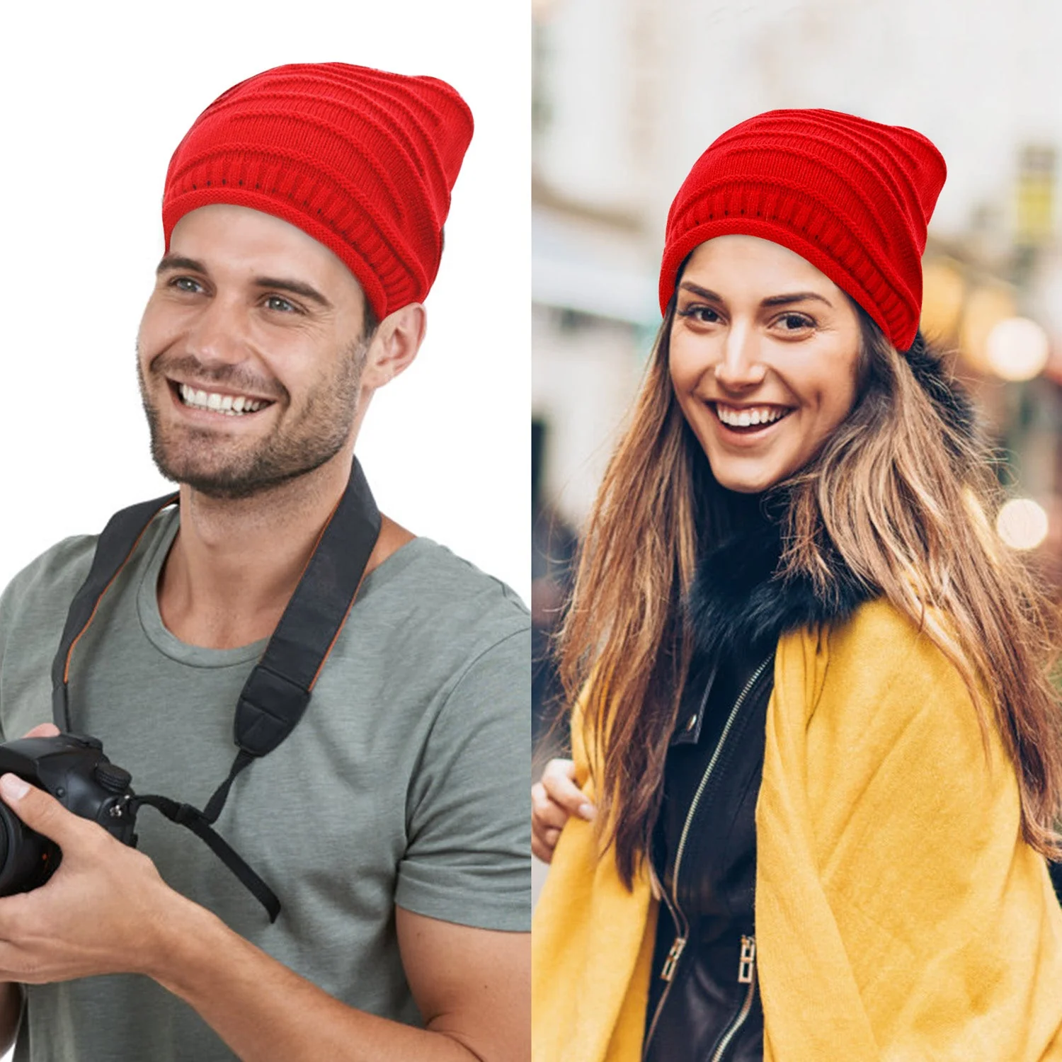 GBruno Unisex Knit Beanie Hat - Image 3