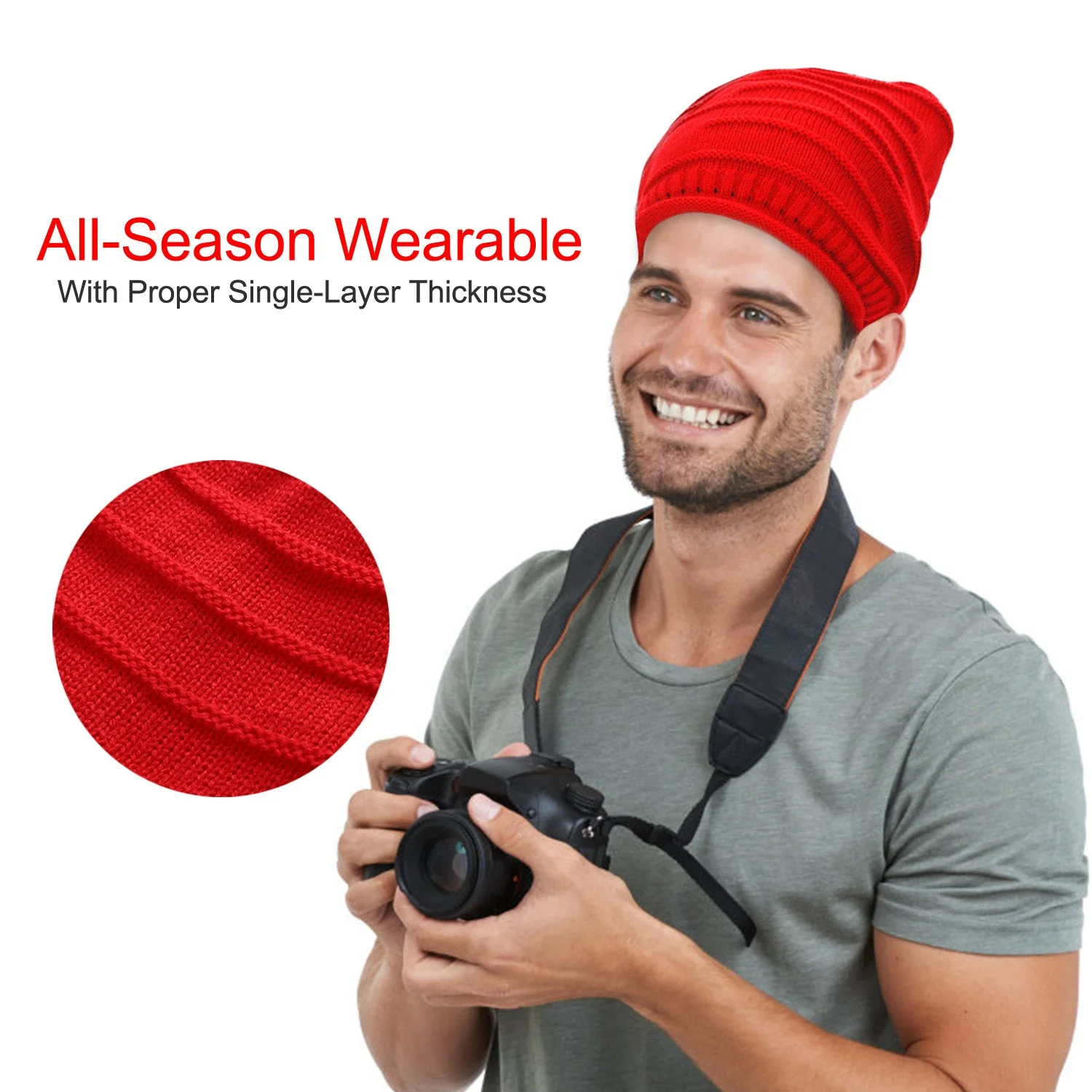 GBruno Unisex Knit Beanie Hat - Image 6